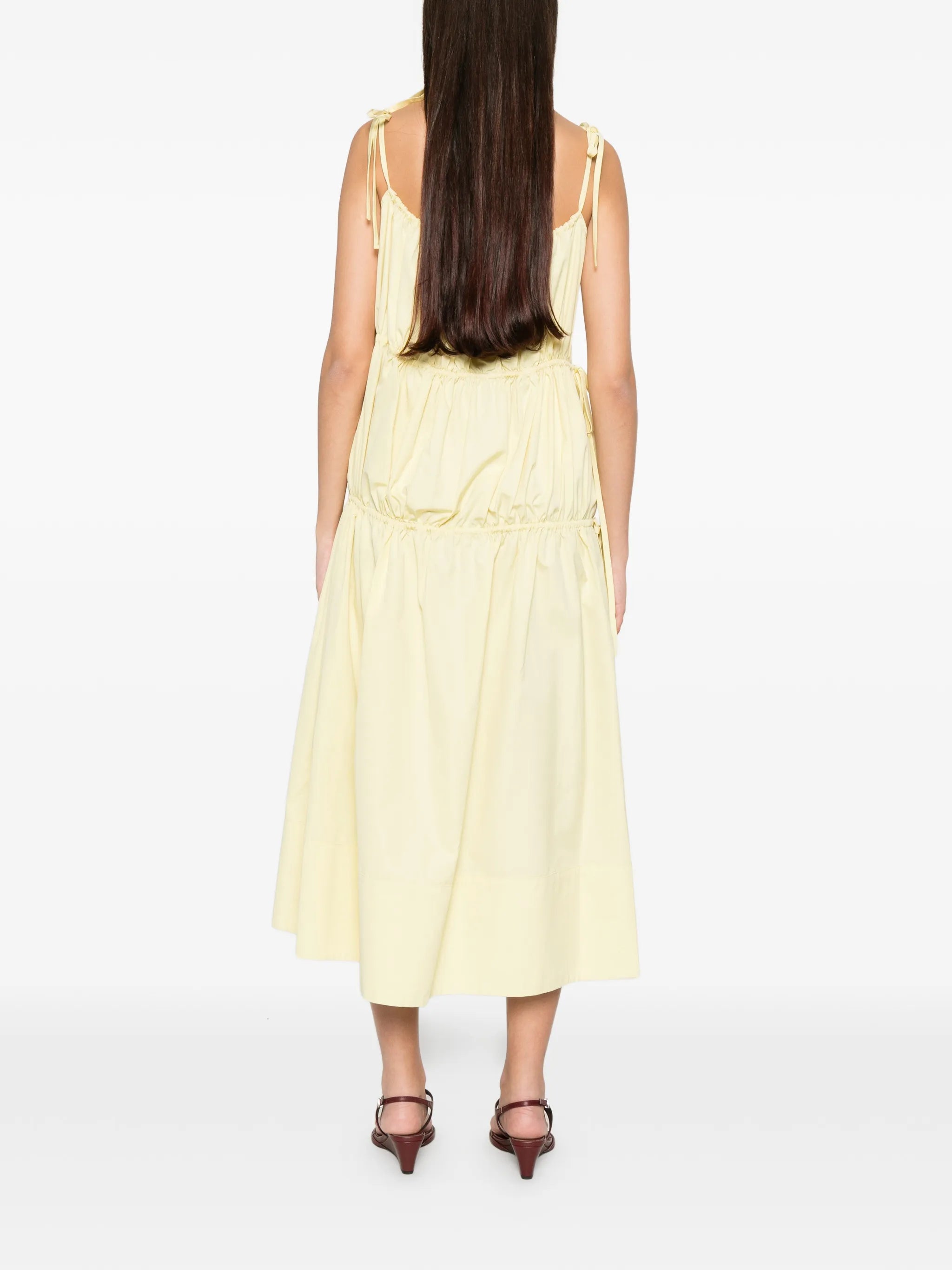 Ella tiered midi dress