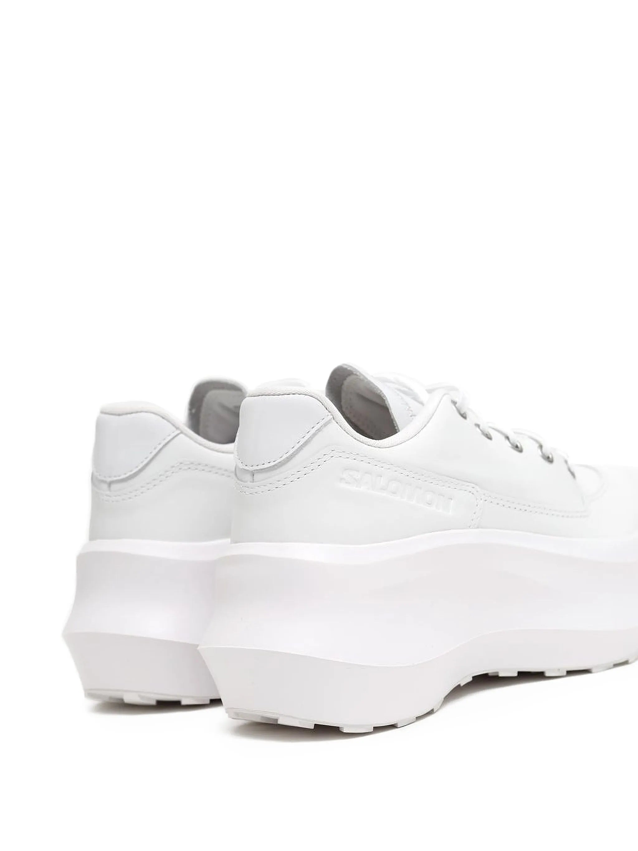 Salomon leather platform sneakers