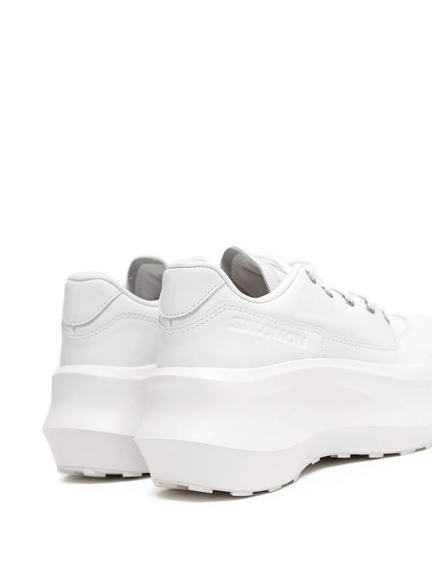 Salomon leather platform sneakers