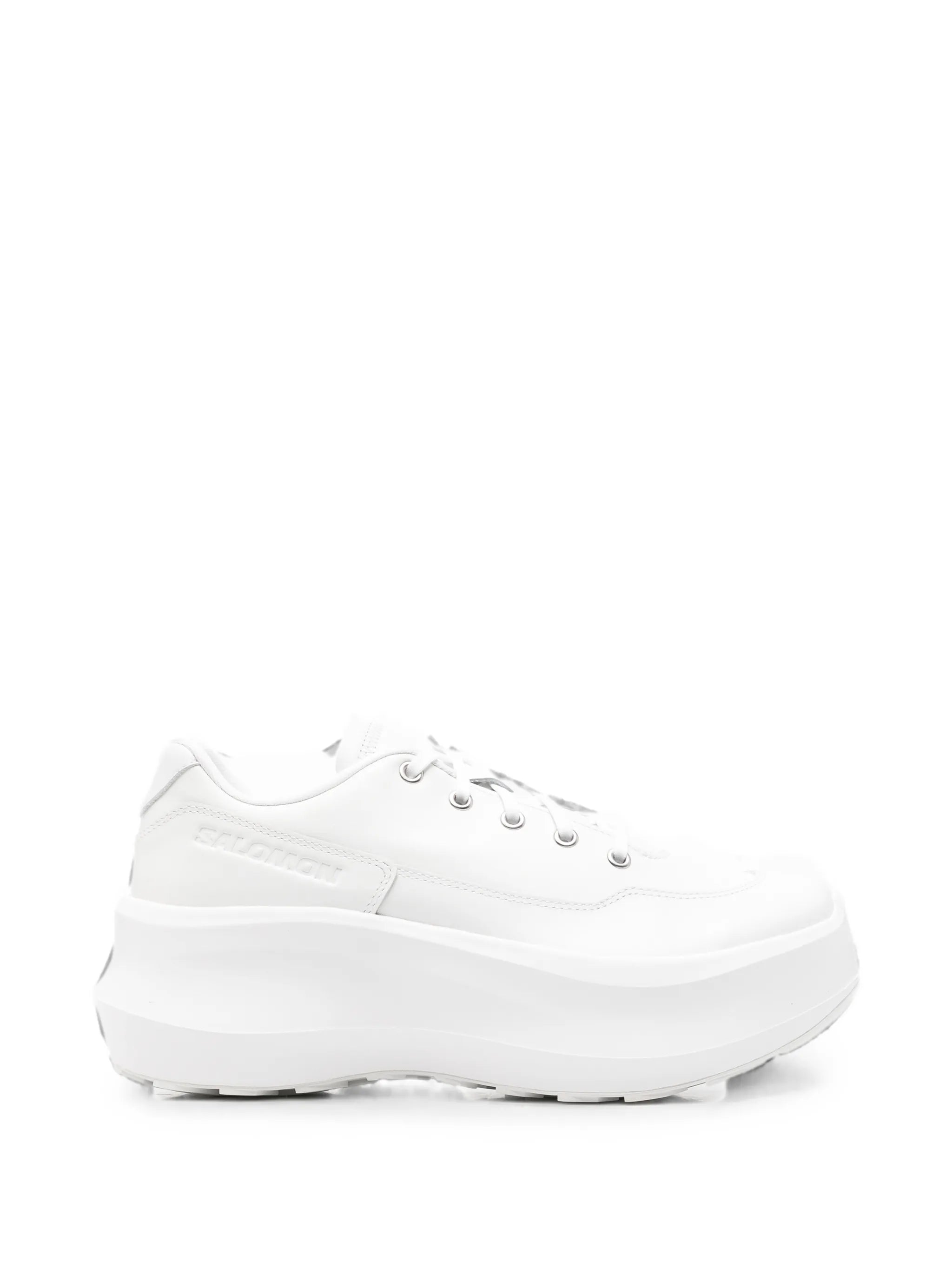 x Salomon leather platform sneakers