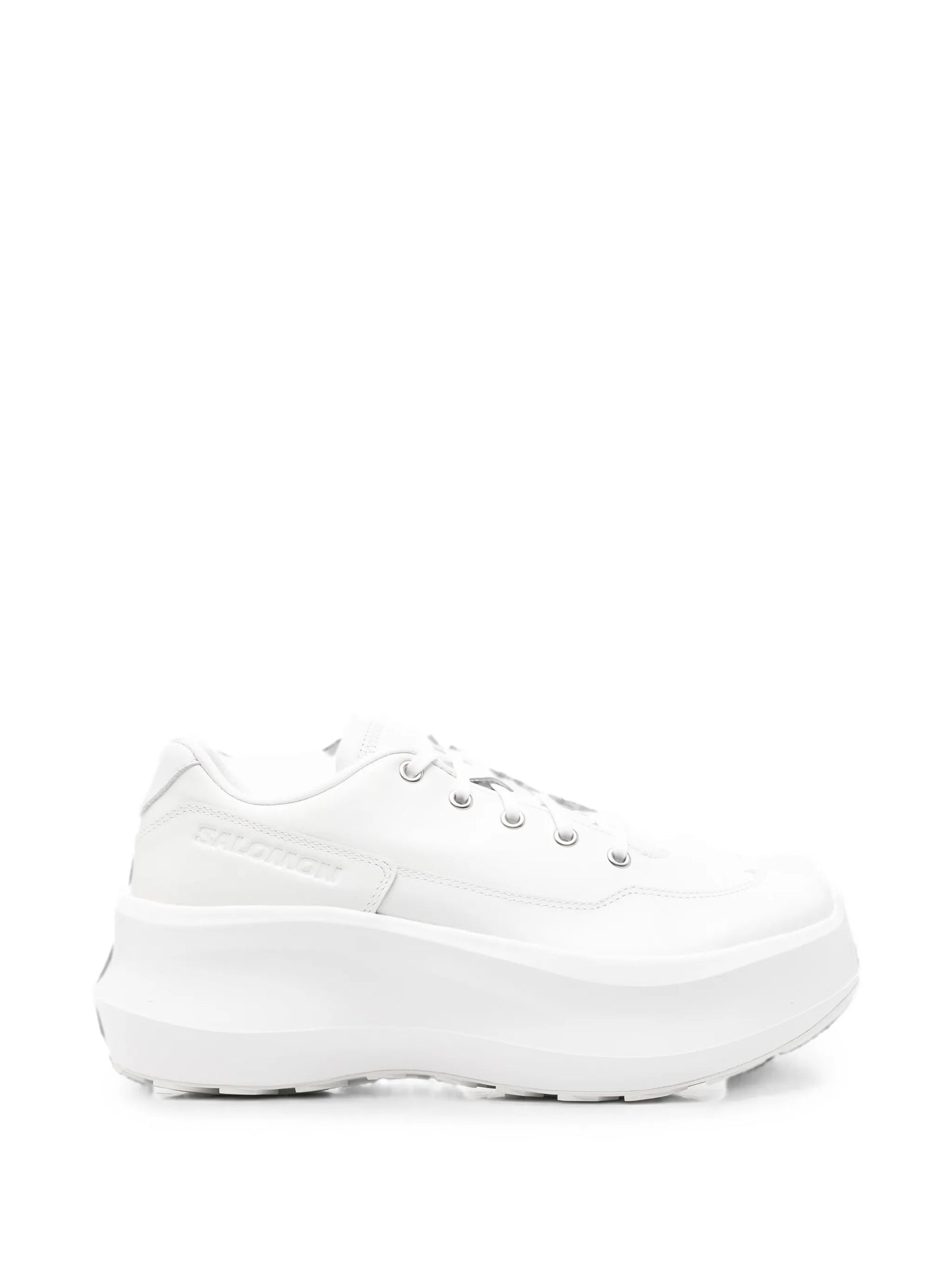 x Salomon leather platform sneakers