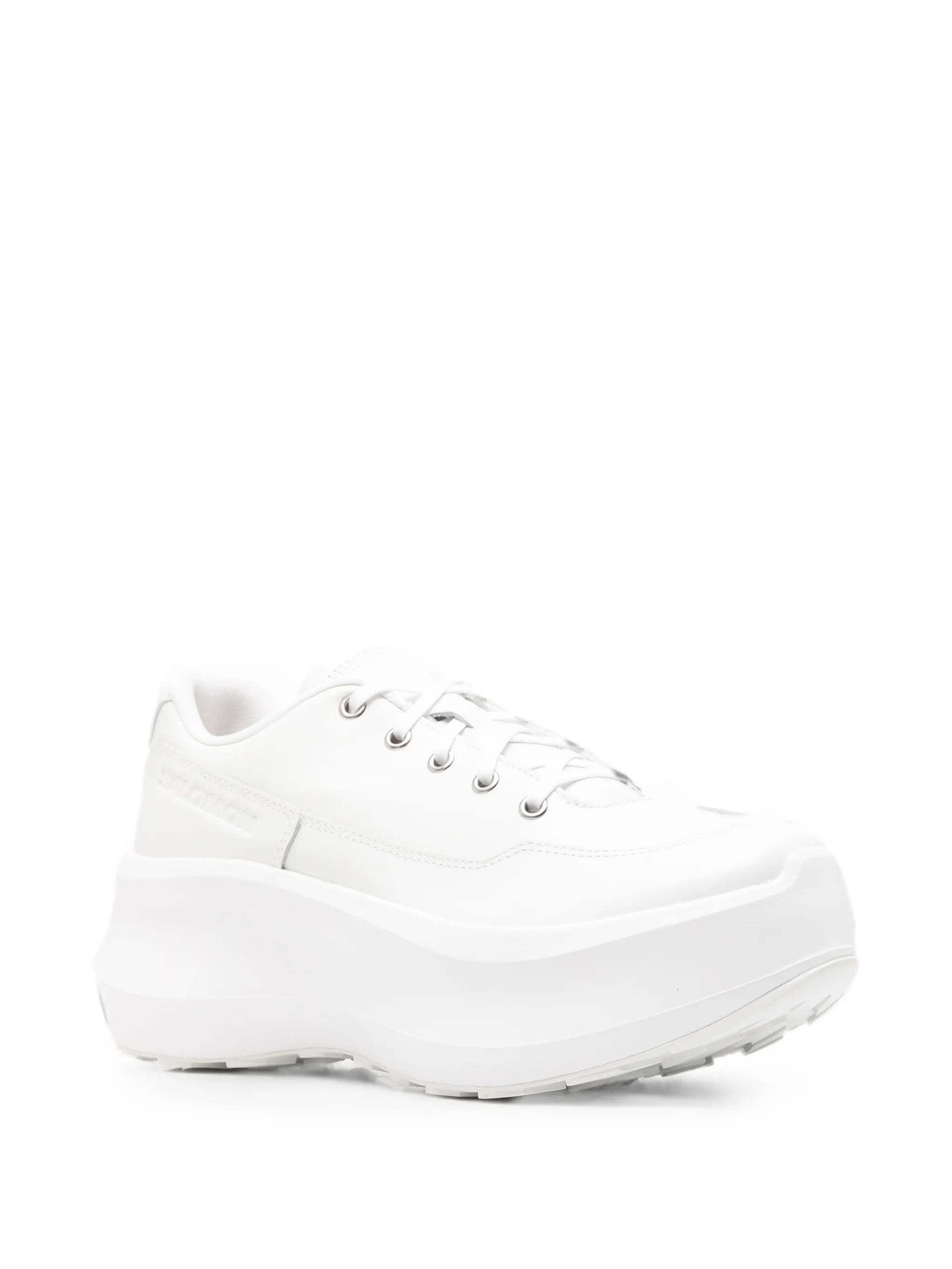 x Salomon leather platform sneakers