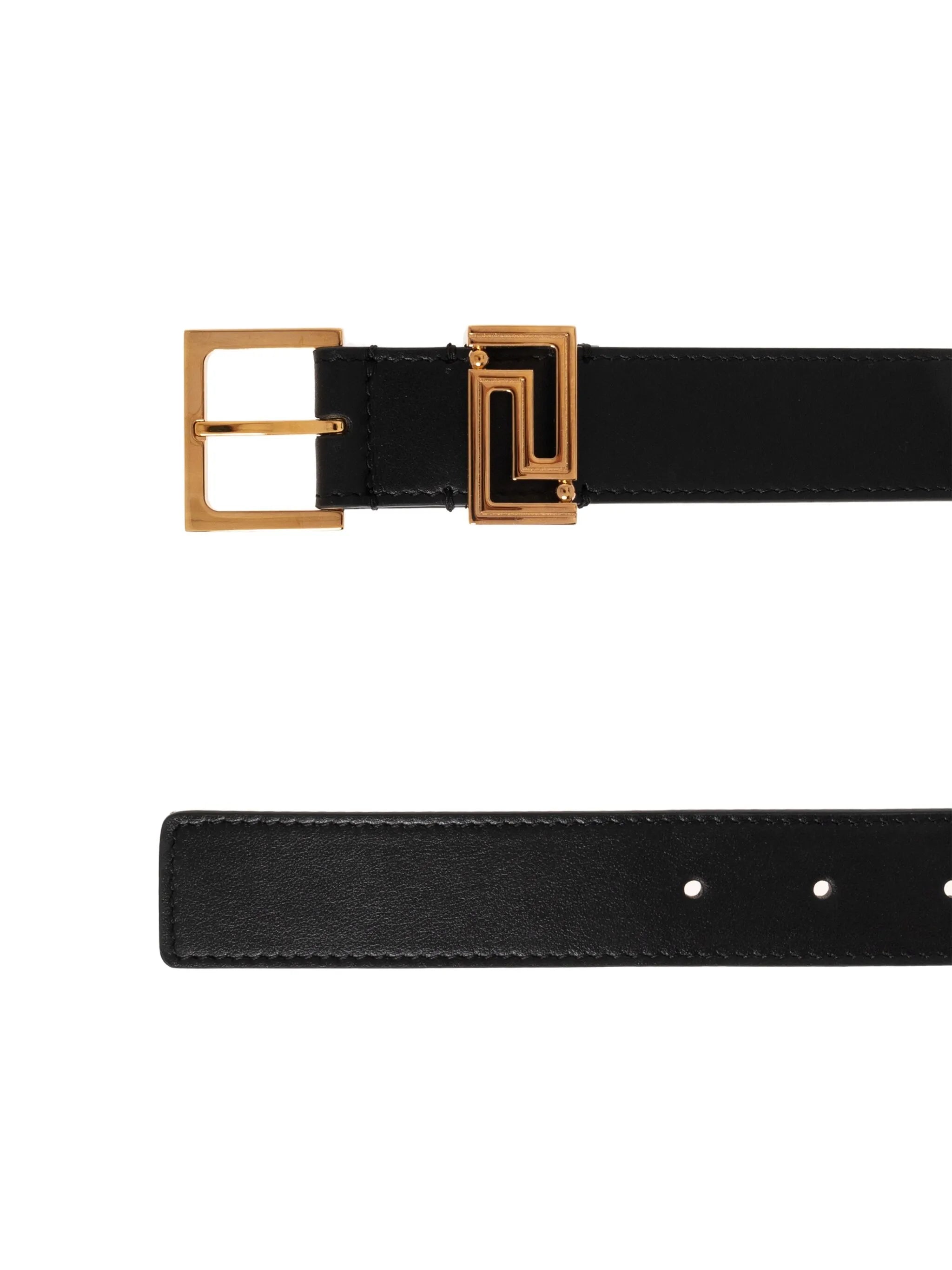 Greca Goddess leather belt