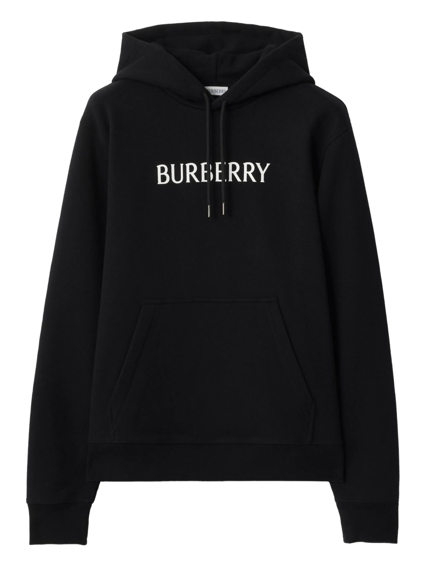 logo-print hooded sweatshirt