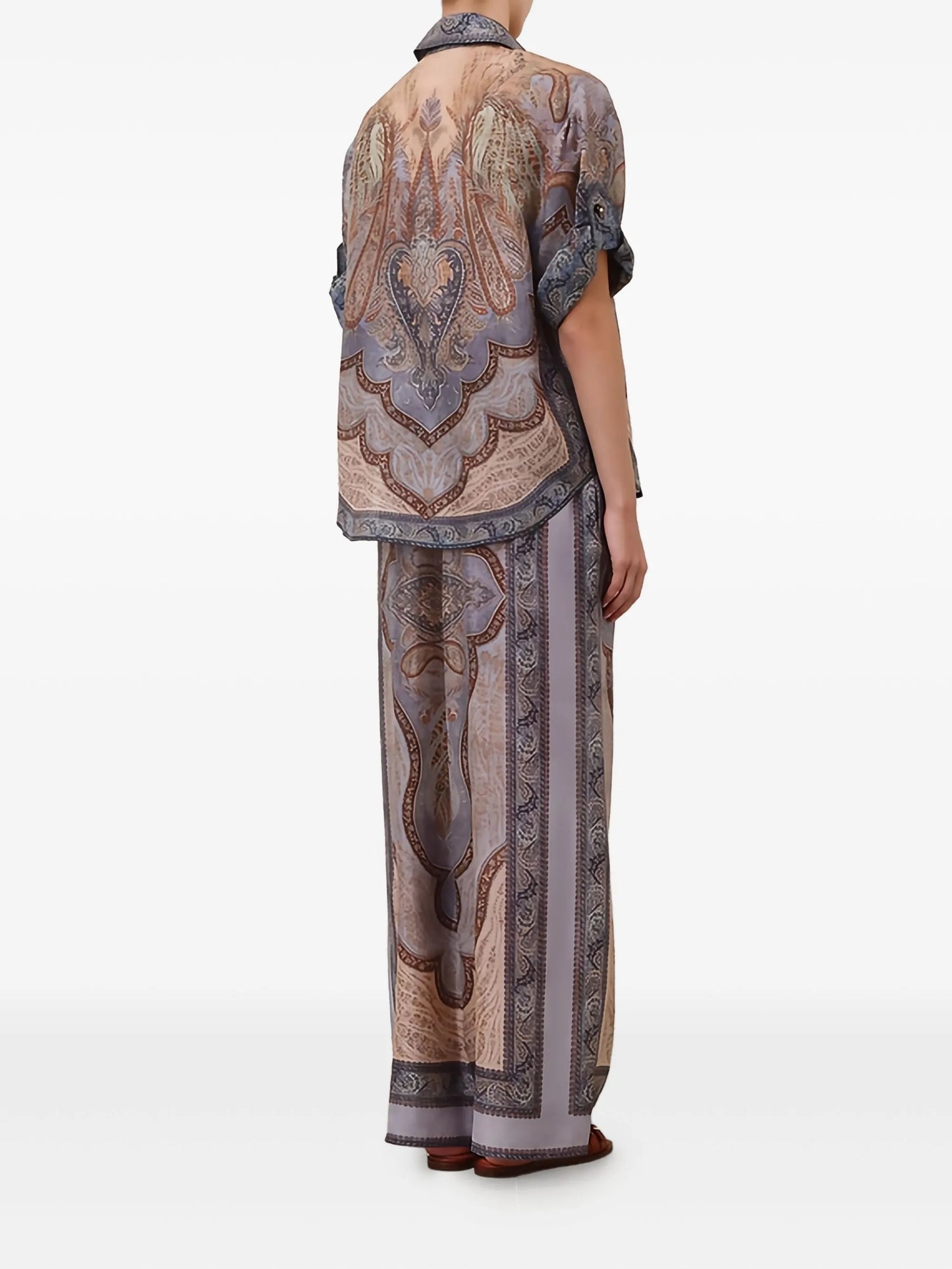 Wanderlust drawstring-waist trousers