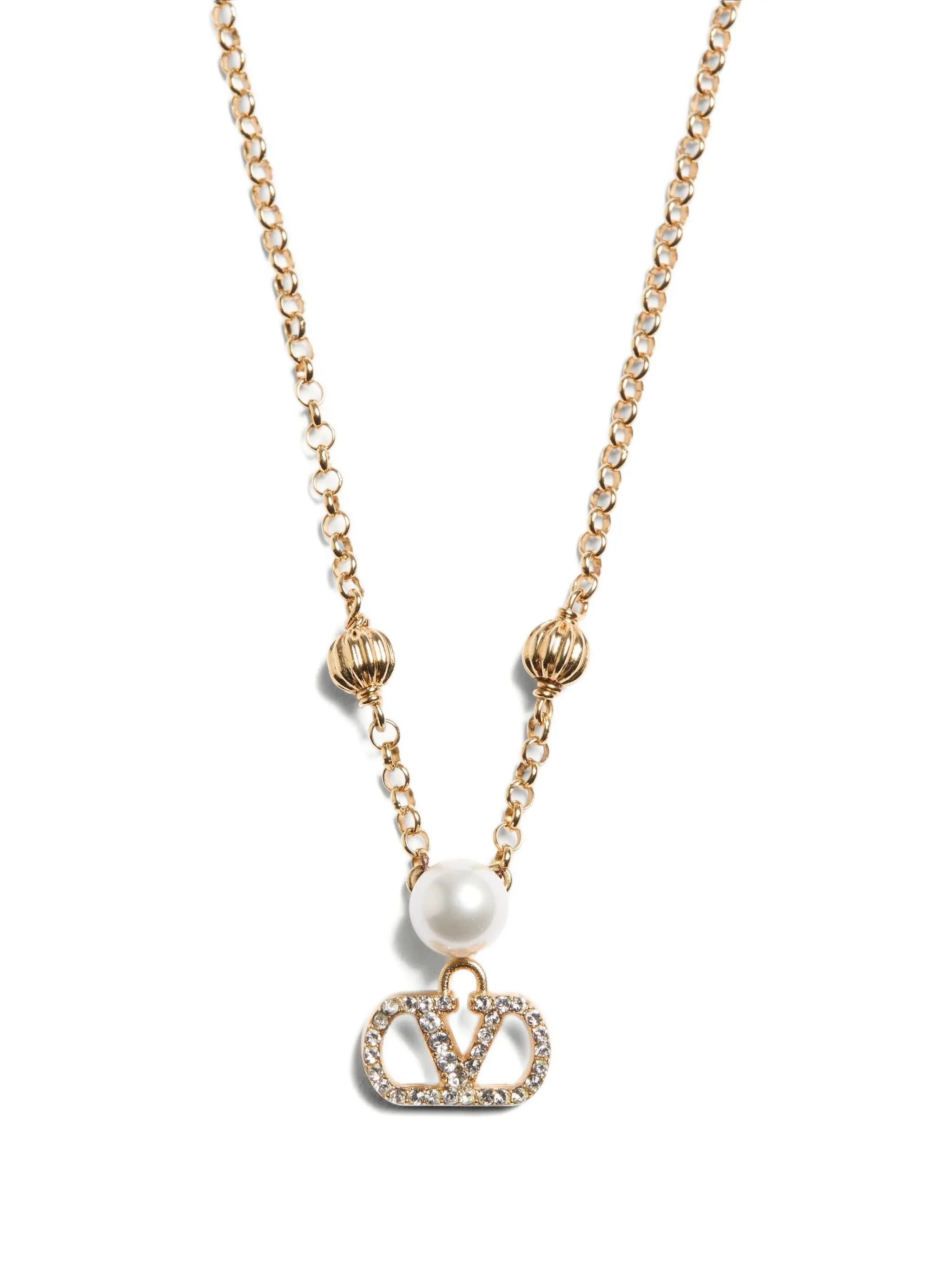 logo signature necklace