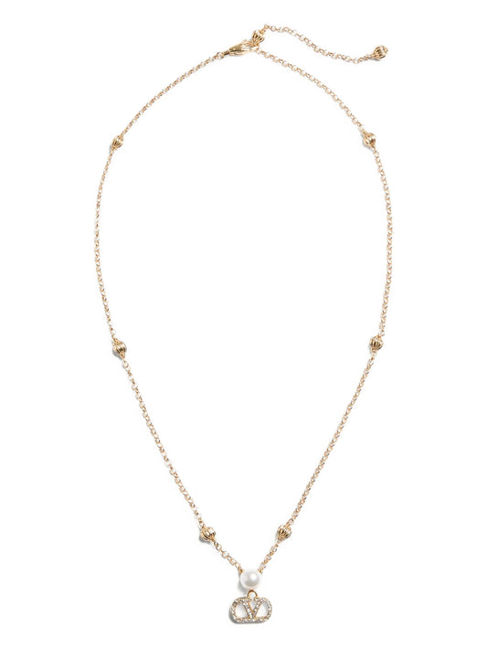 logo signature necklace