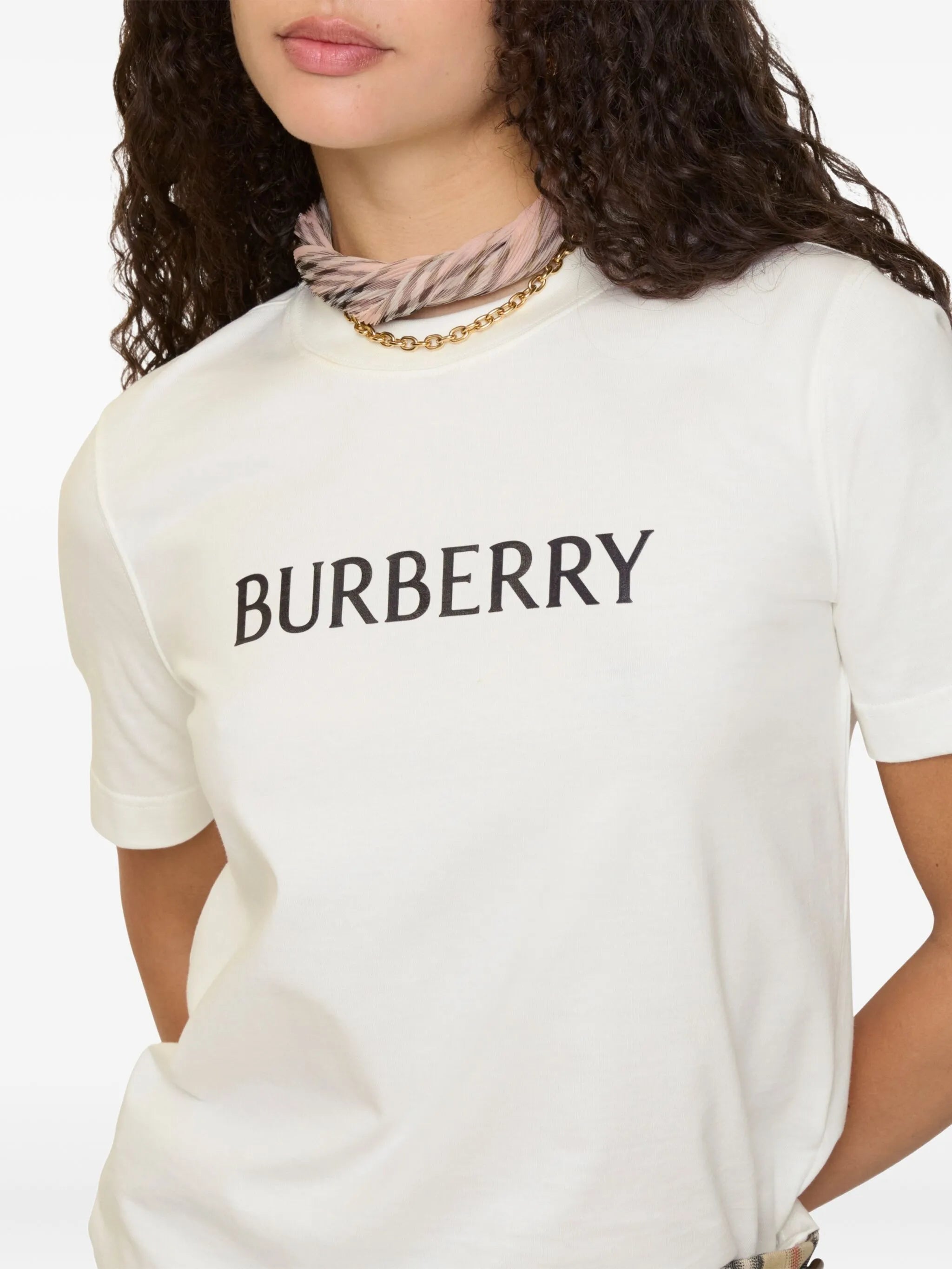 logo cotton T-shirt