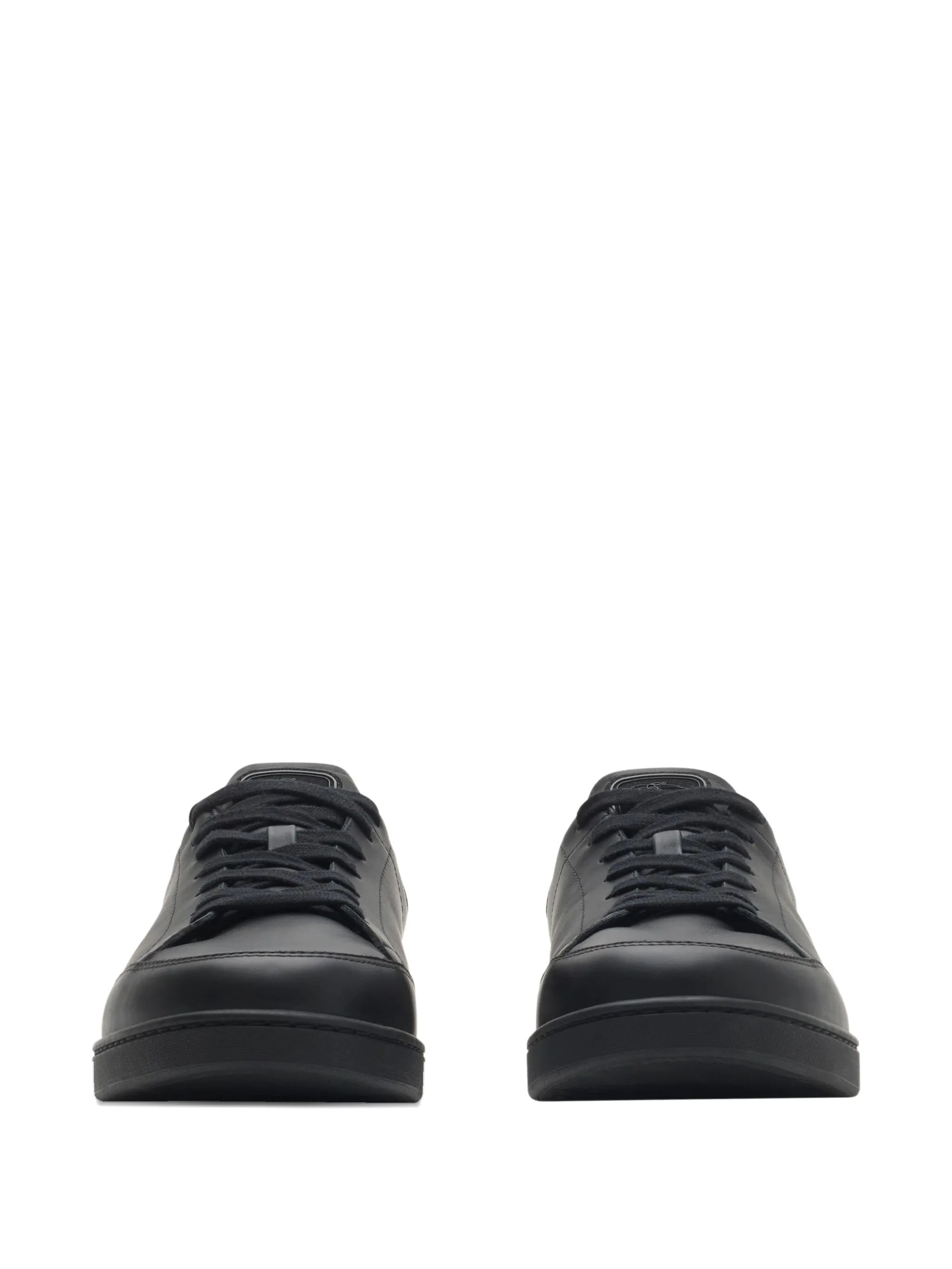 Set leather sneakers