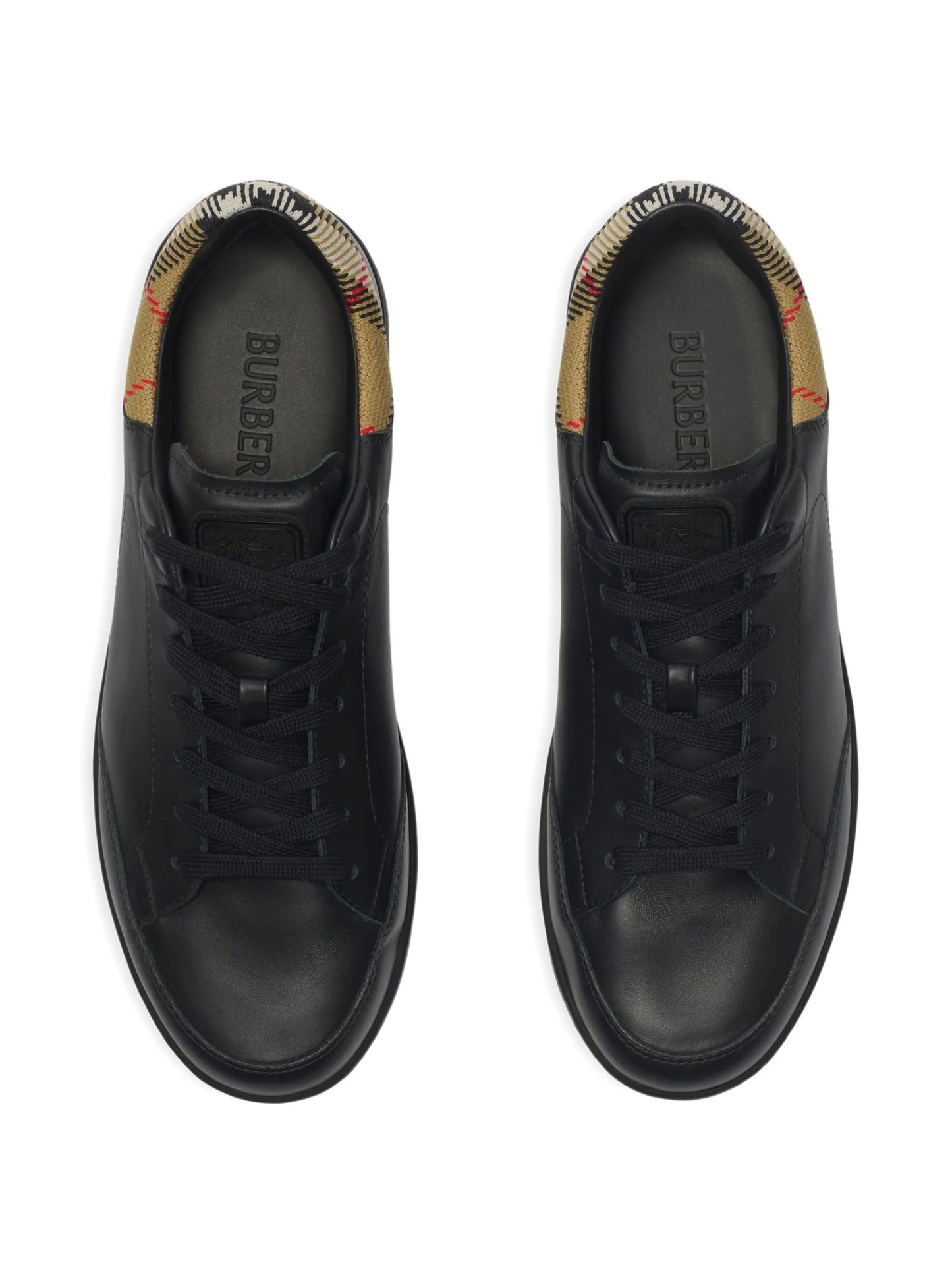 Set leather sneakers