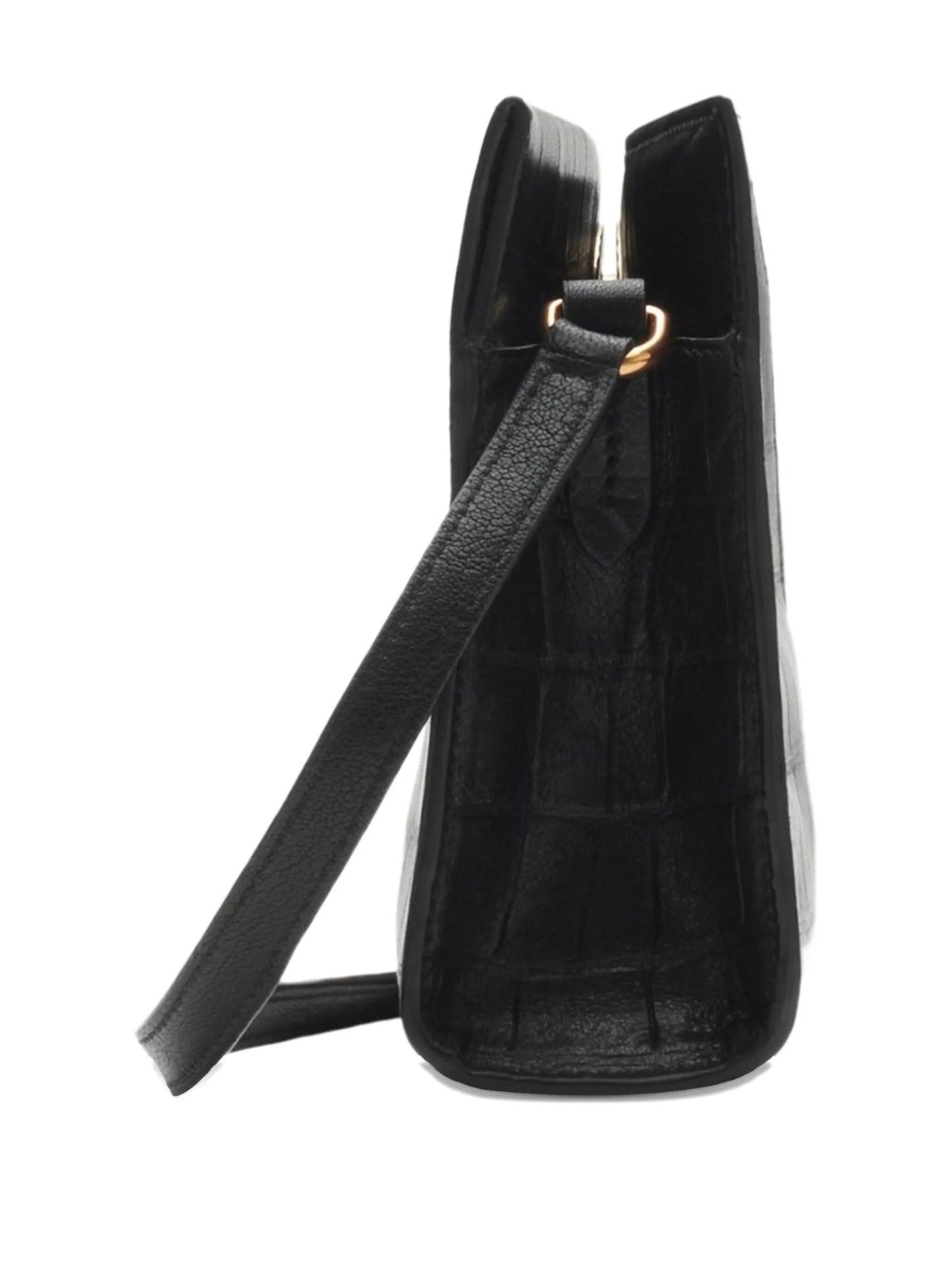 Cotswolds crocodile-effect shoulder bag