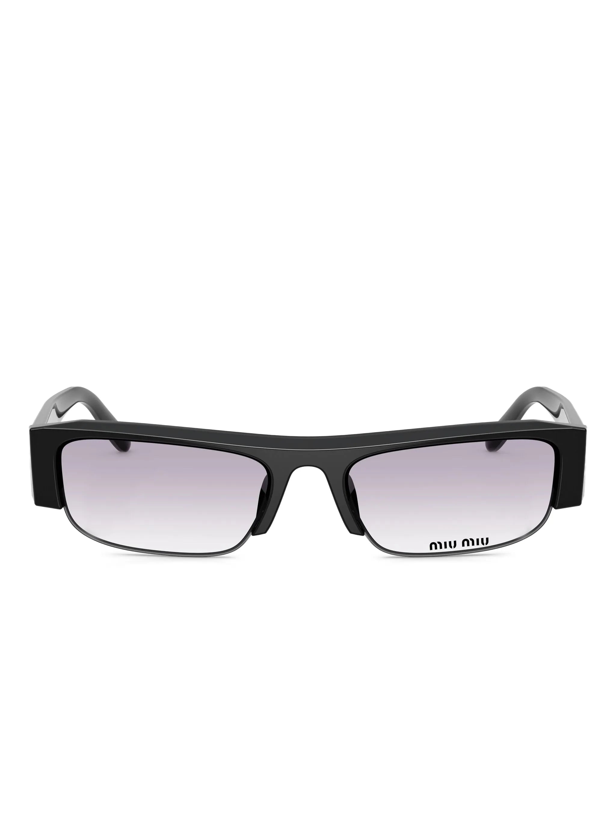 rectangle-frame sunglasses
