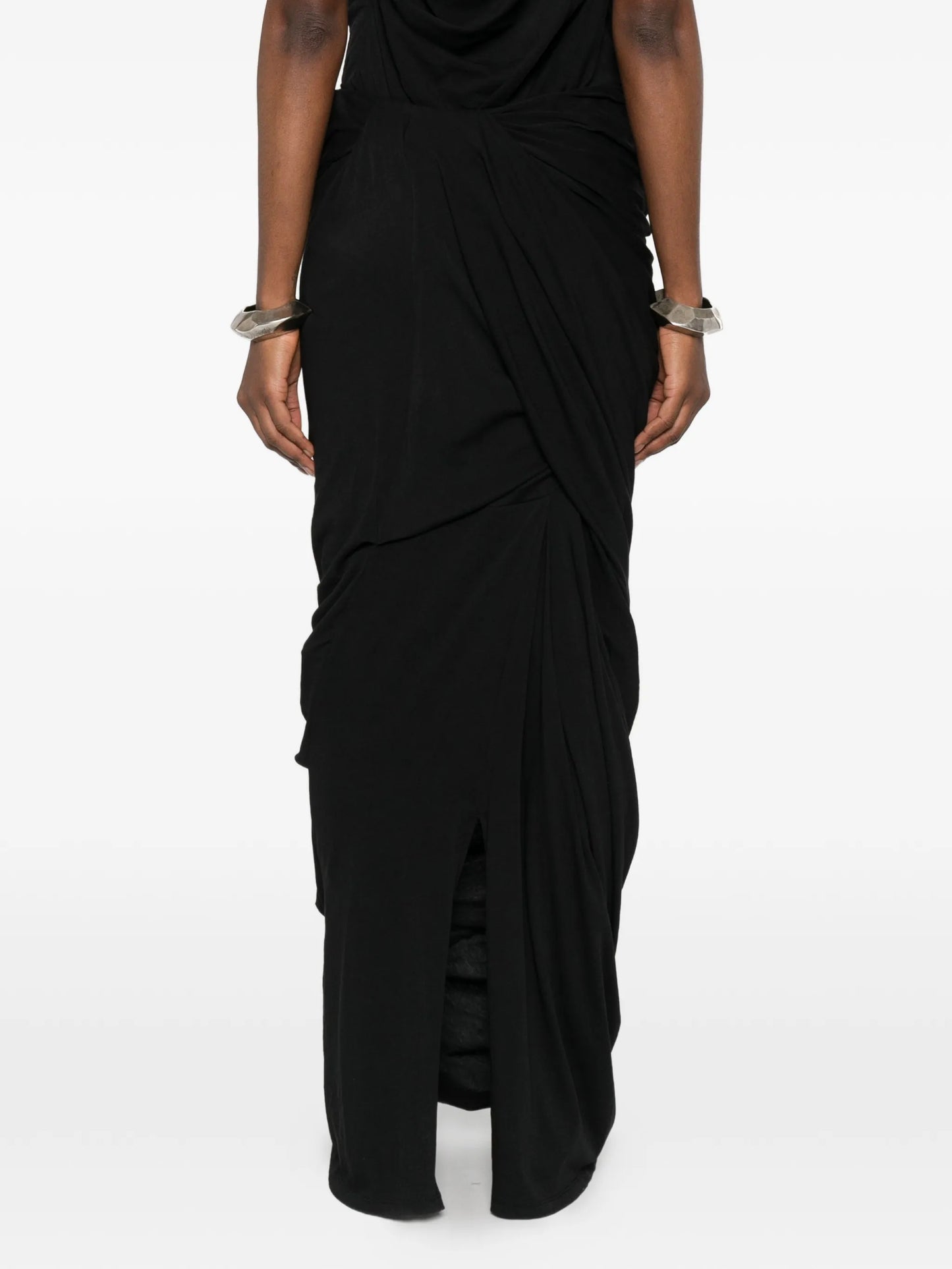 Dia draped-detail maxi skirt