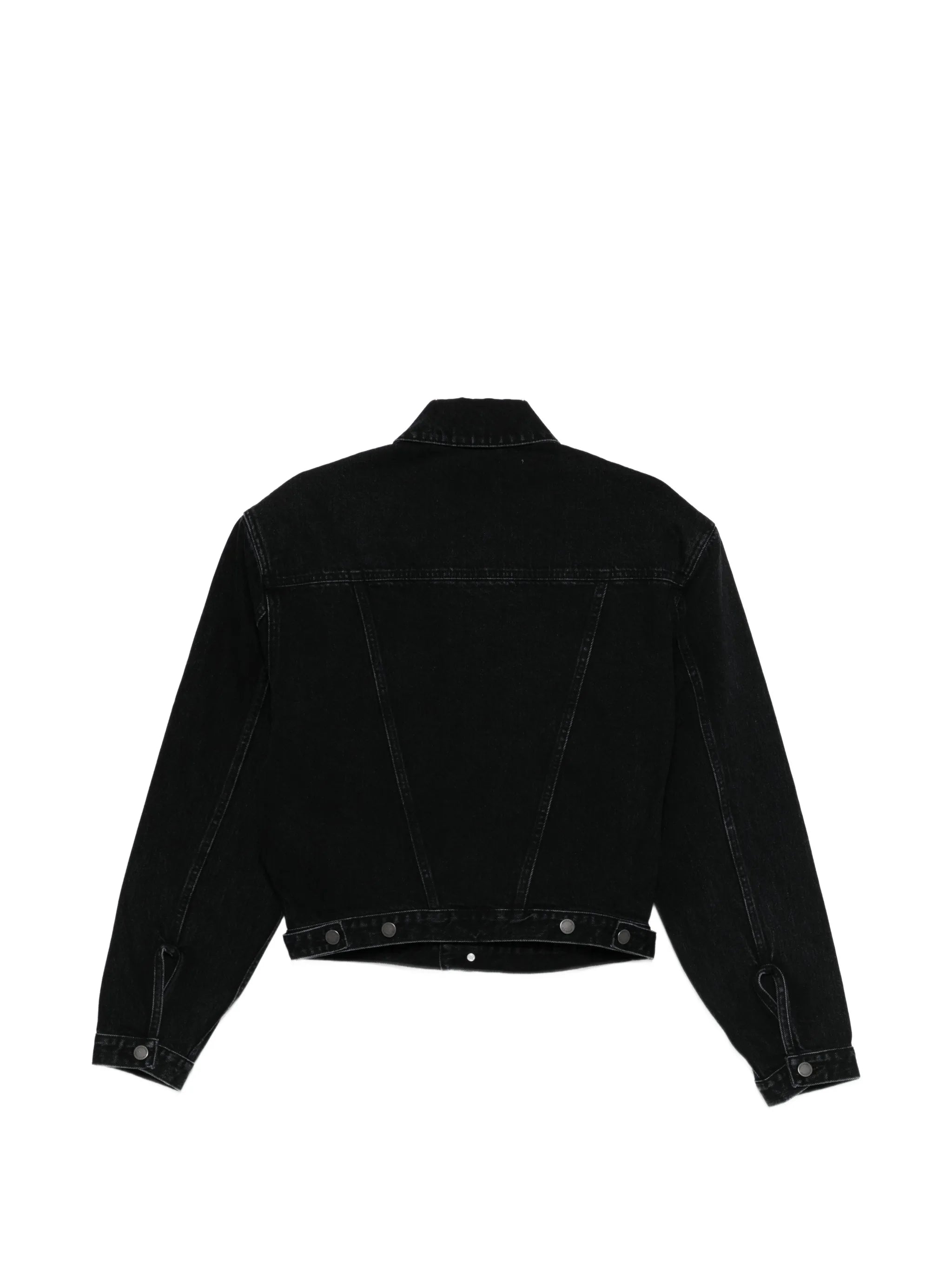 Shrunken denim jacket