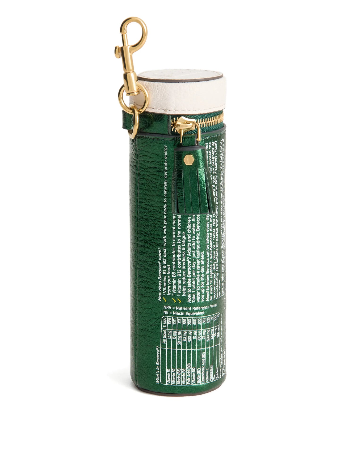 Berocca zip tassel coin purse