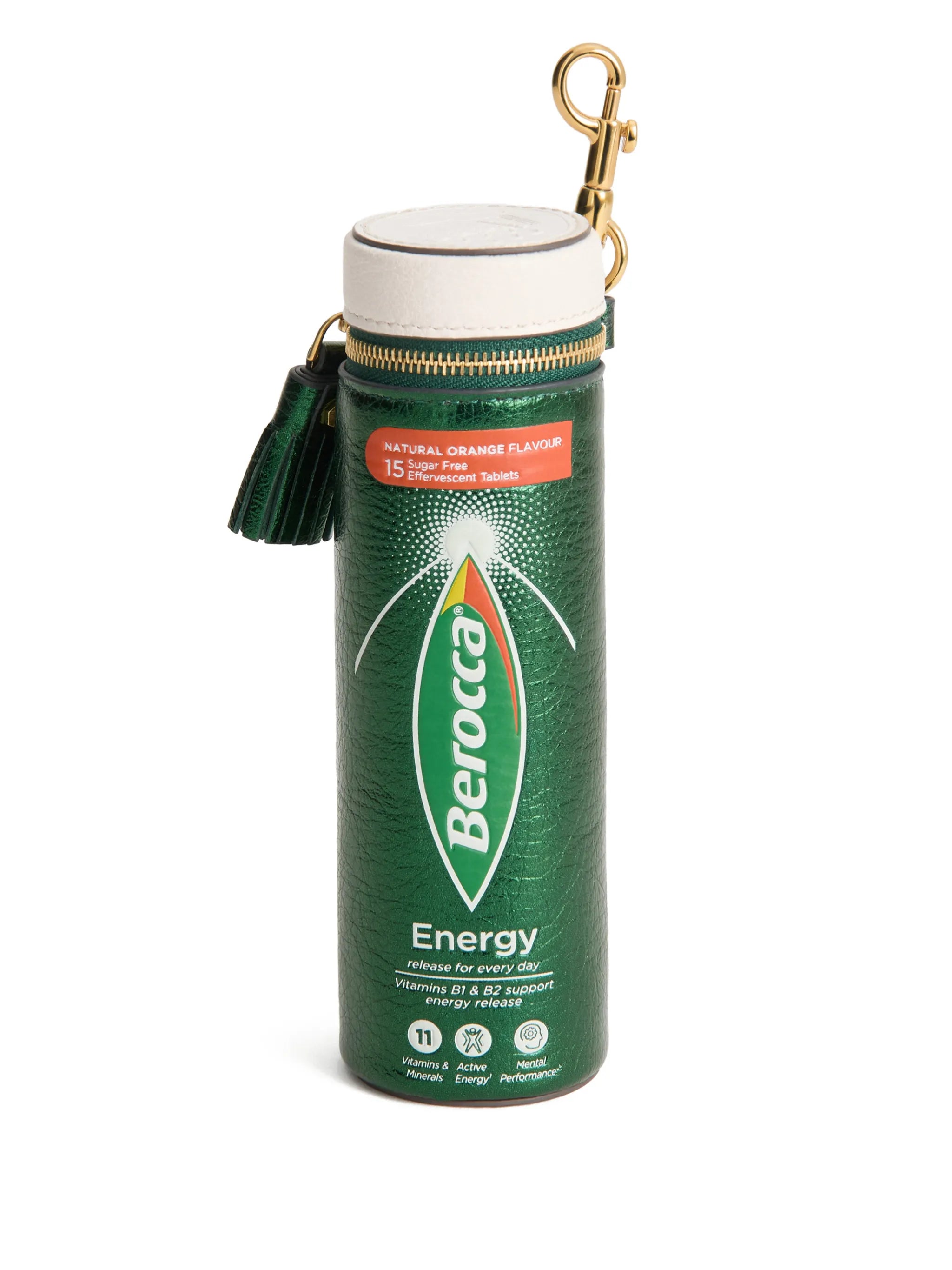 Berocca zip tassel coin purse