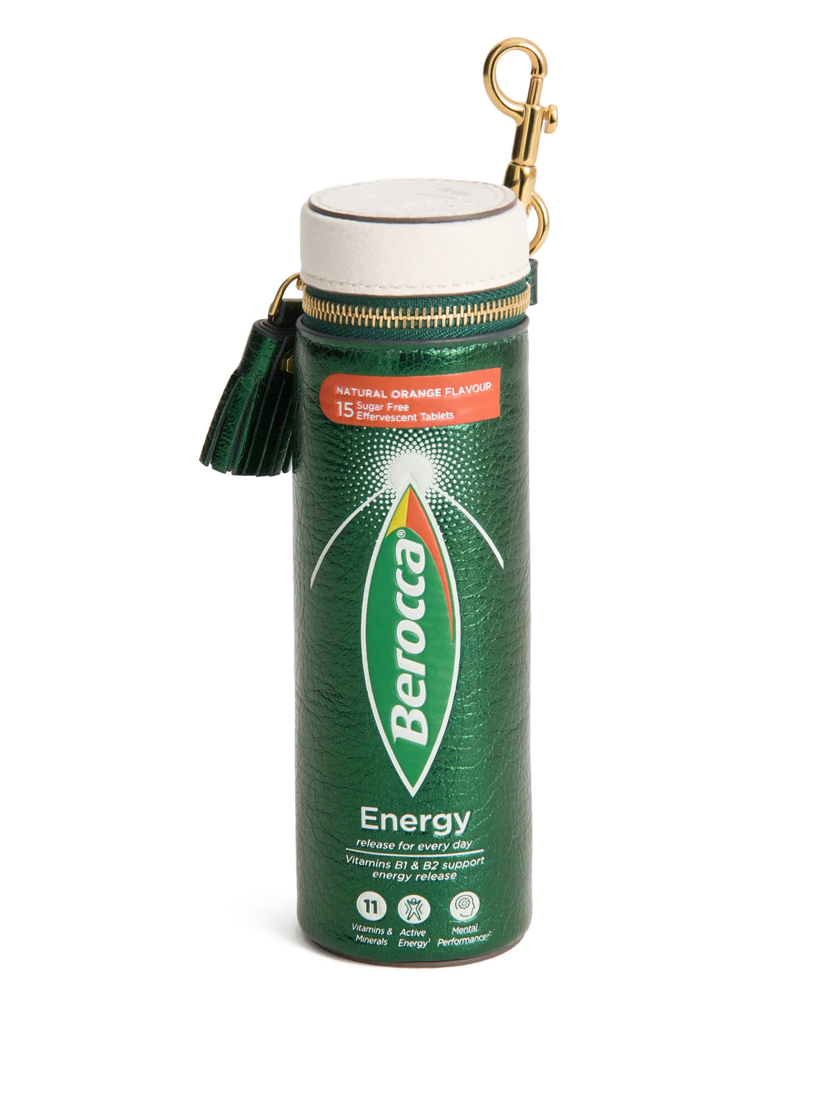 Berocca zip tassel coin purse