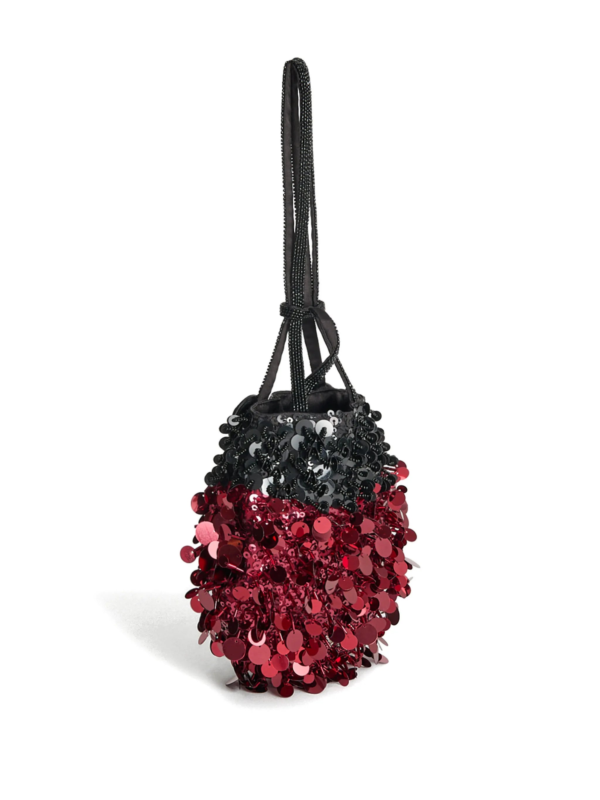 Ladybird sequin bucket bag