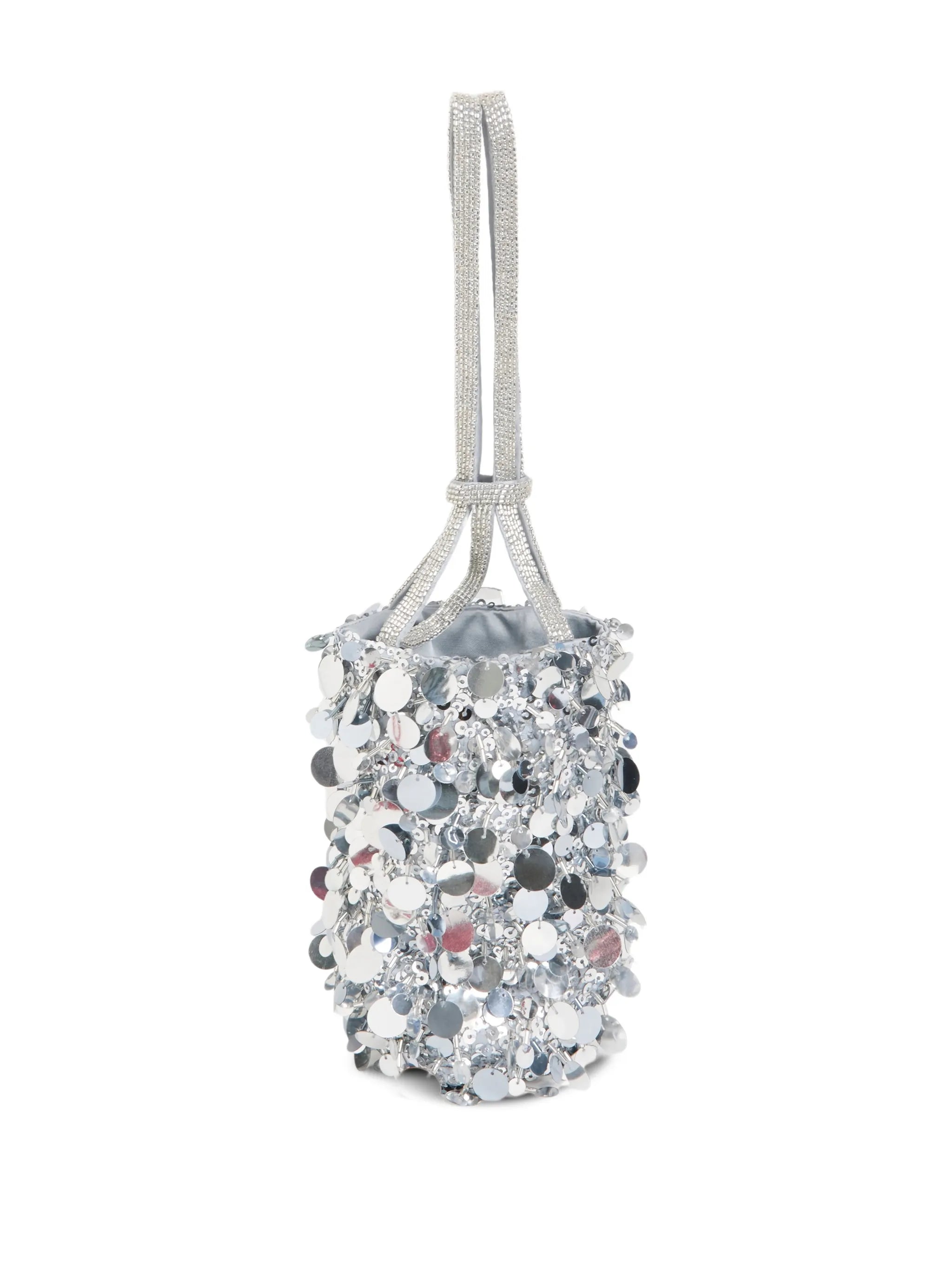 Nurofen sequin-embellished bucket bag