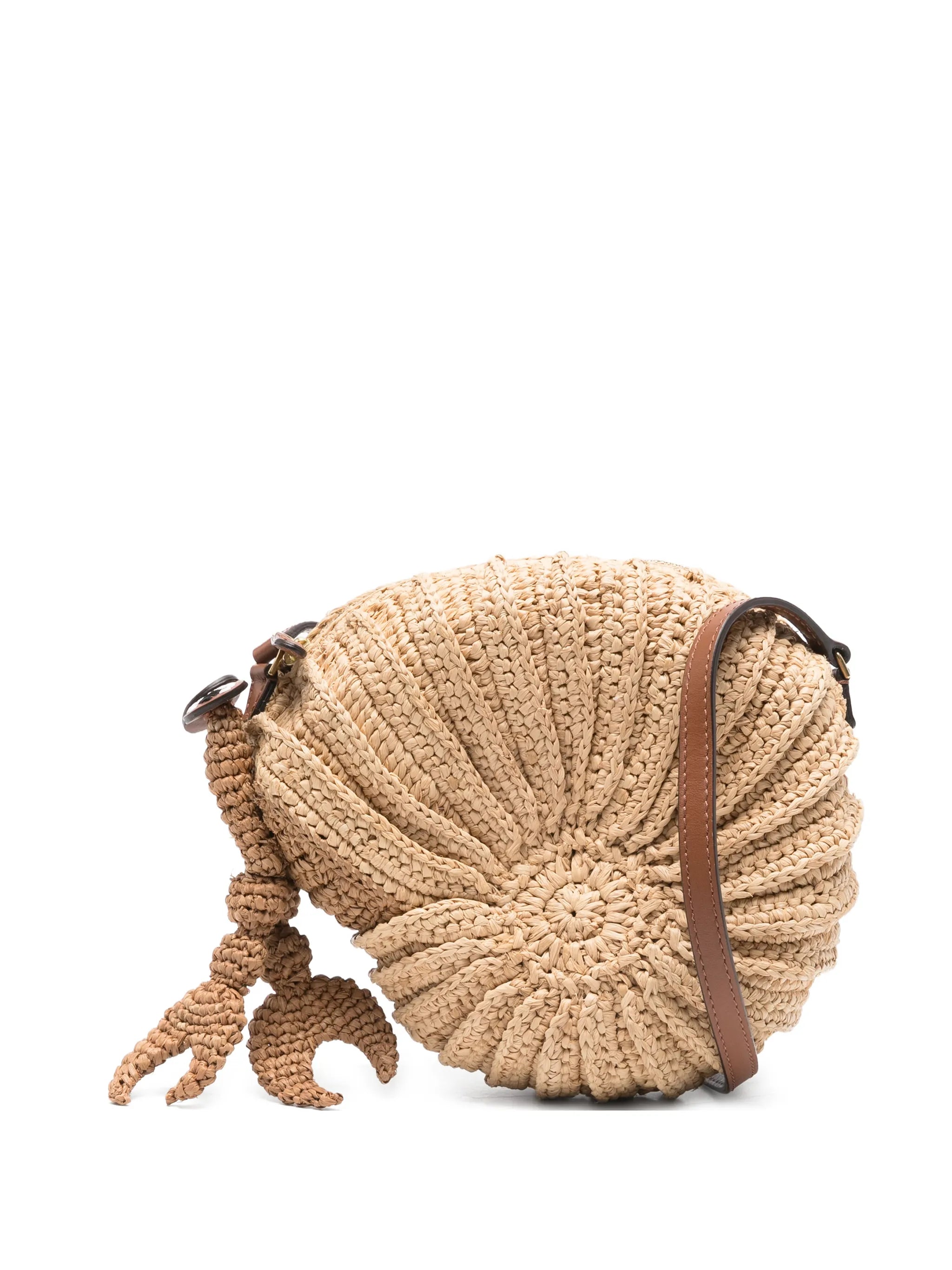 hermit crab cross body bag
