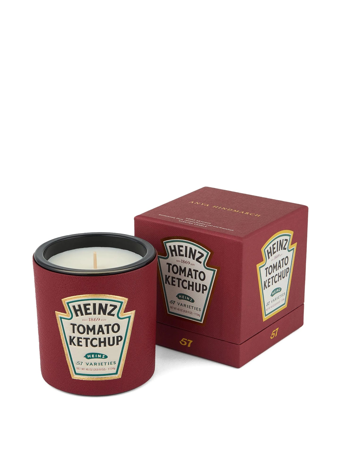 ketchup candle