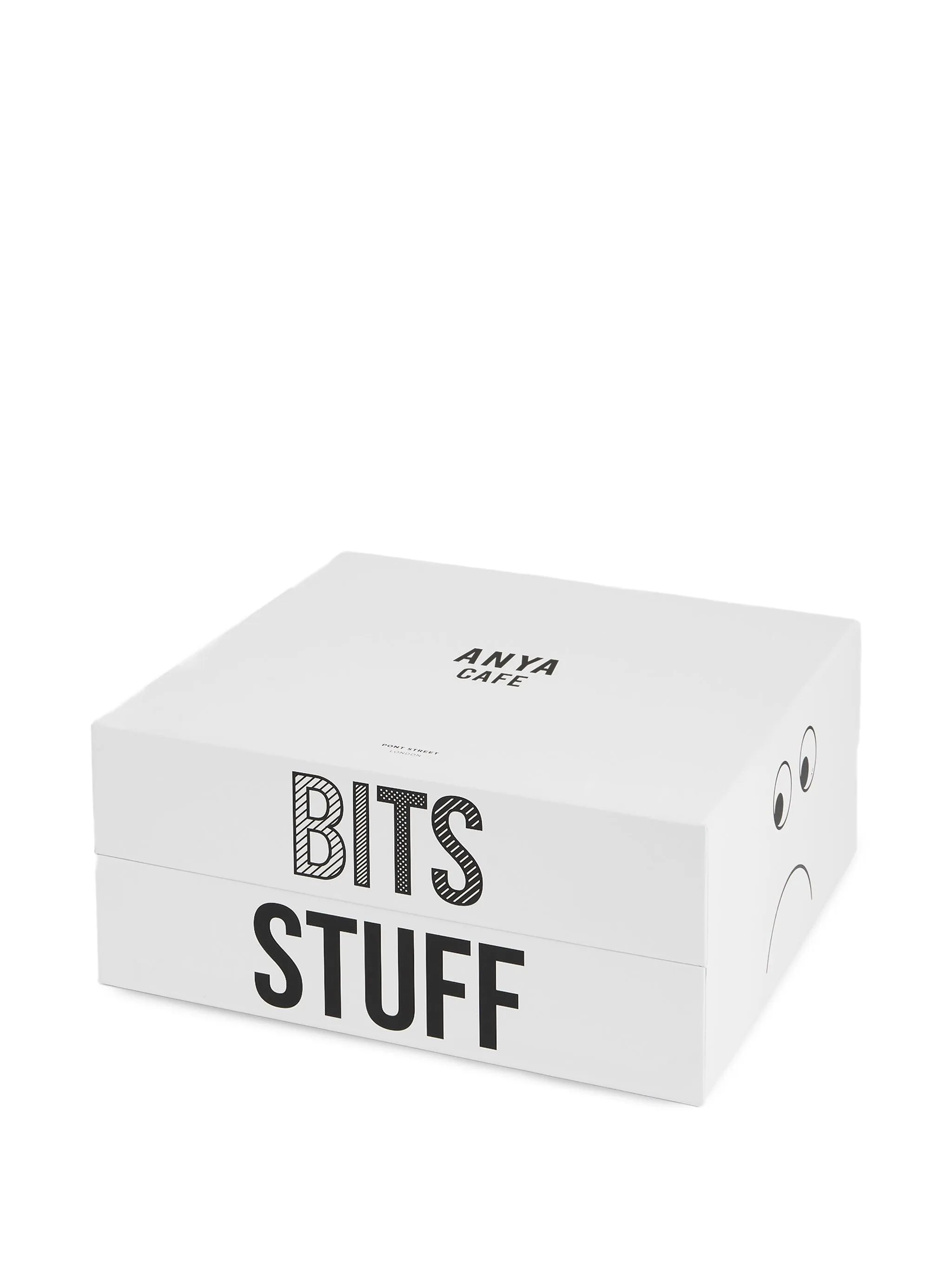 eyes-motif canisters set (14cmx11cmx11cm)