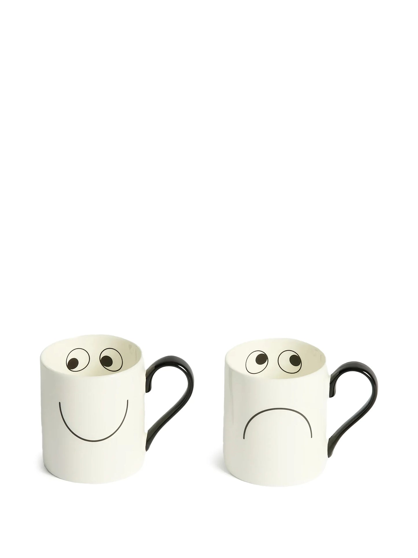 eye mouth mug set of two