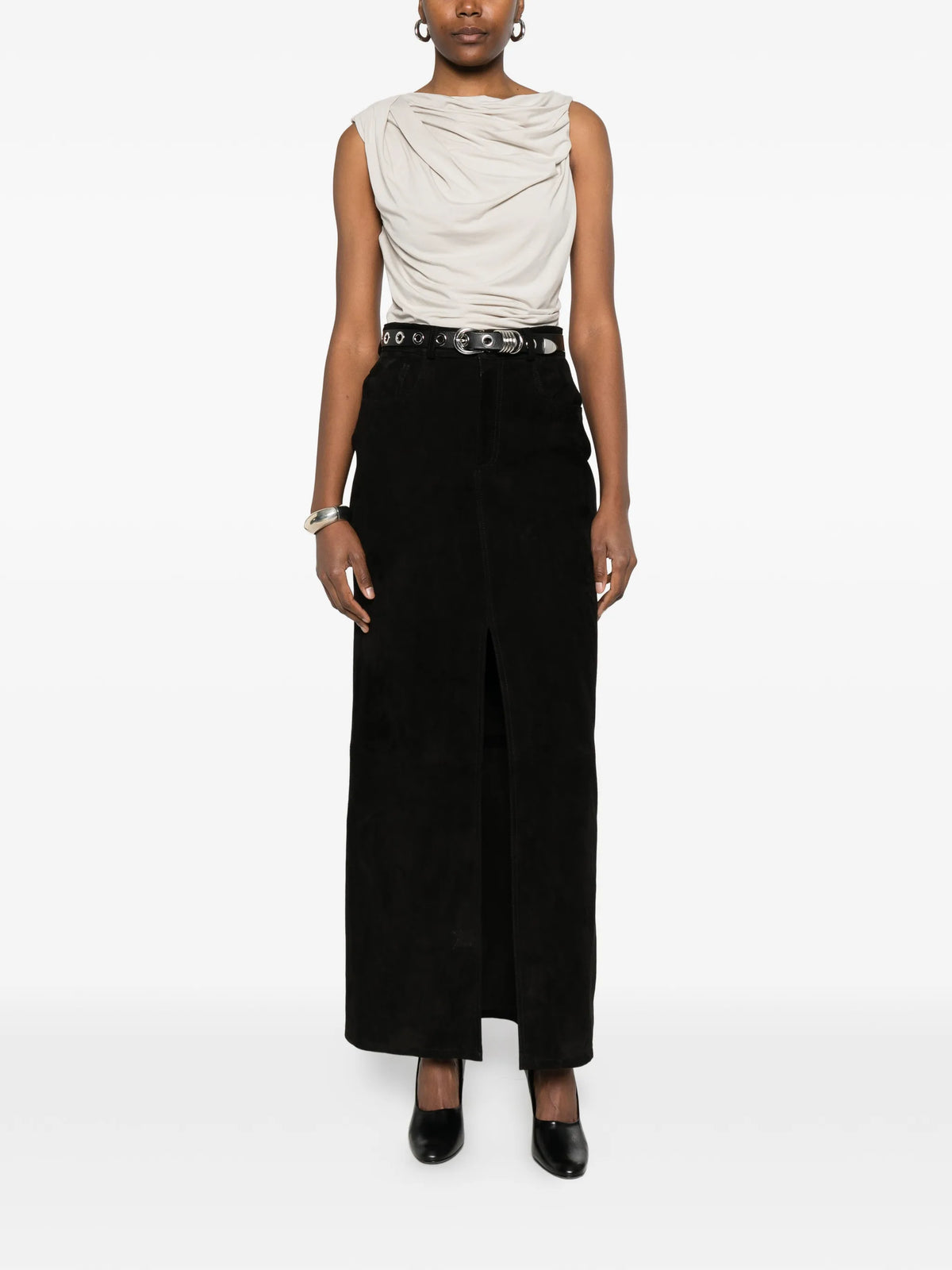 Drape tank in stone