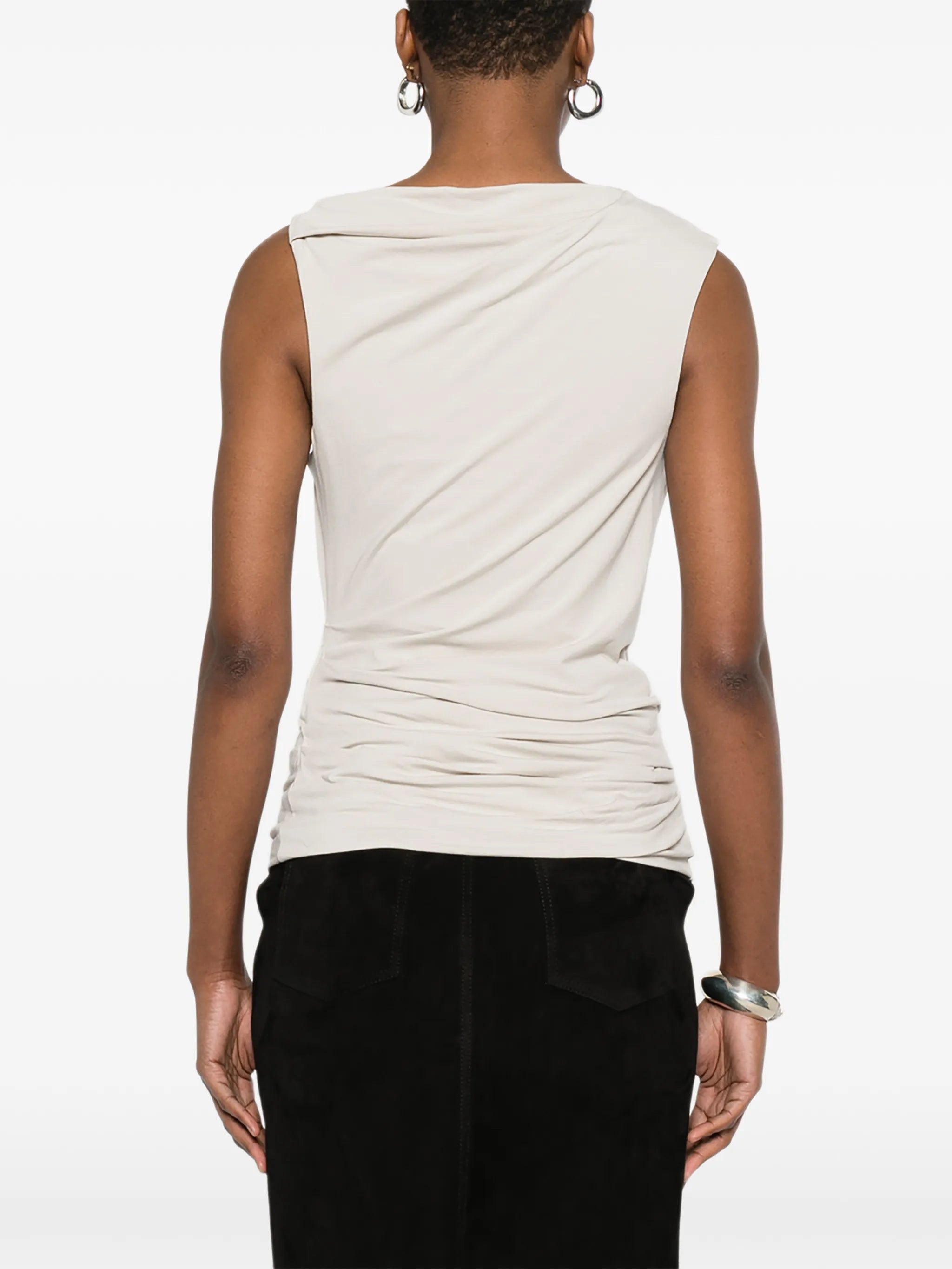 Drape tank in stone