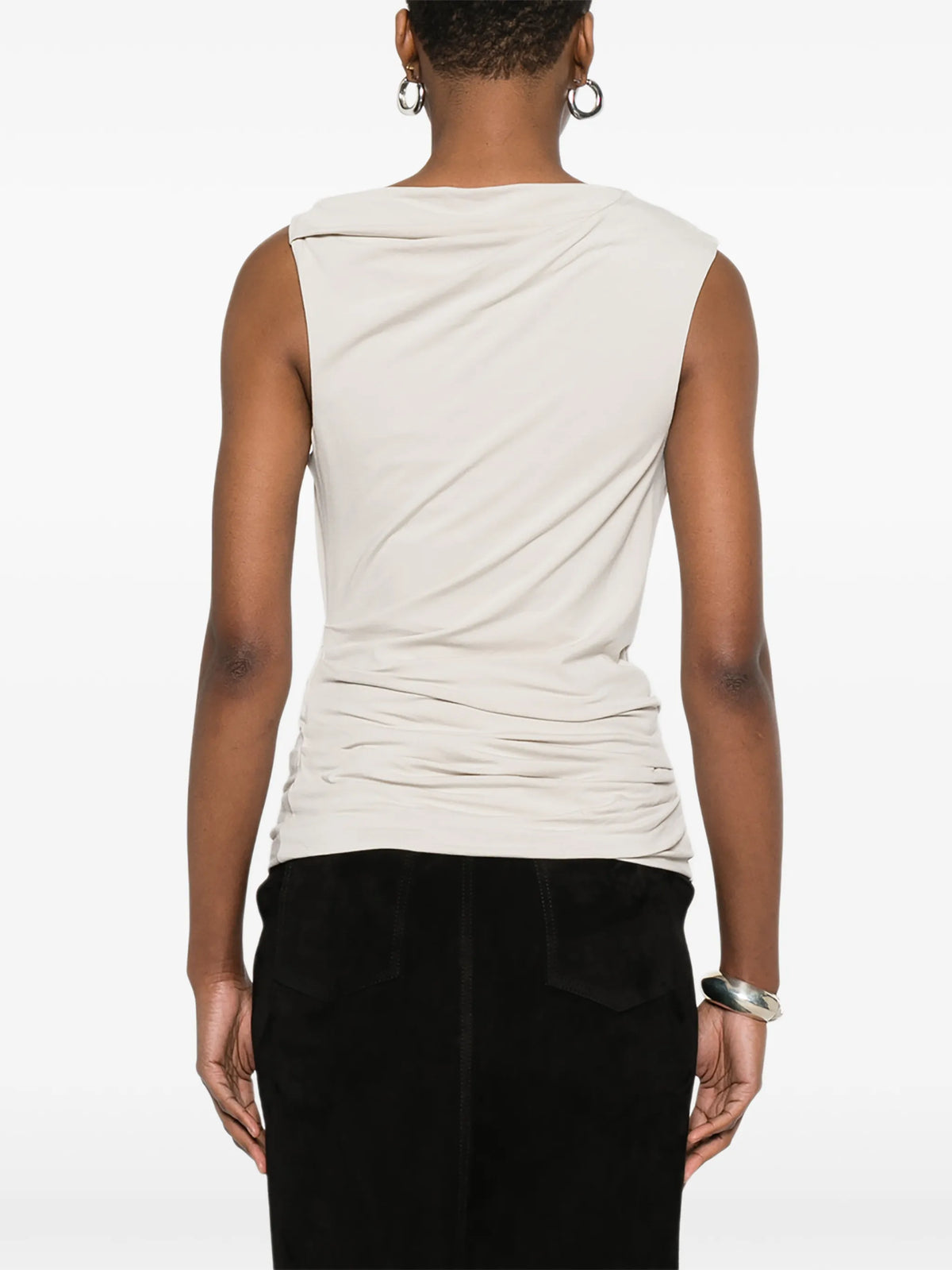 Drape tank in stone
