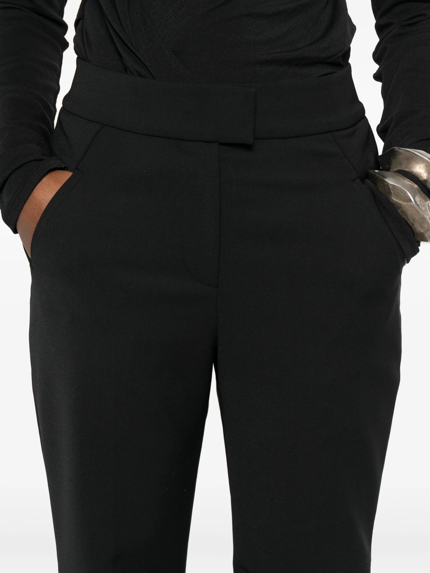 welt-pocket trousers