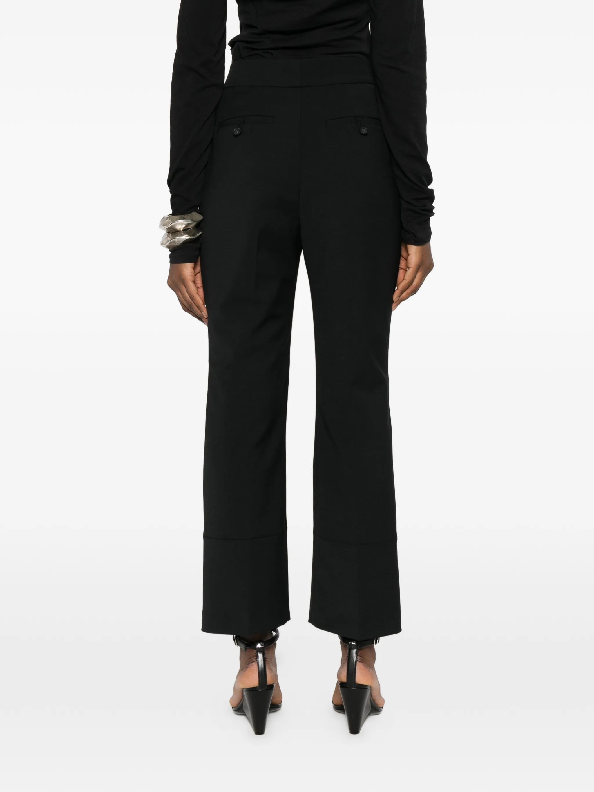 welt-pocket trousers