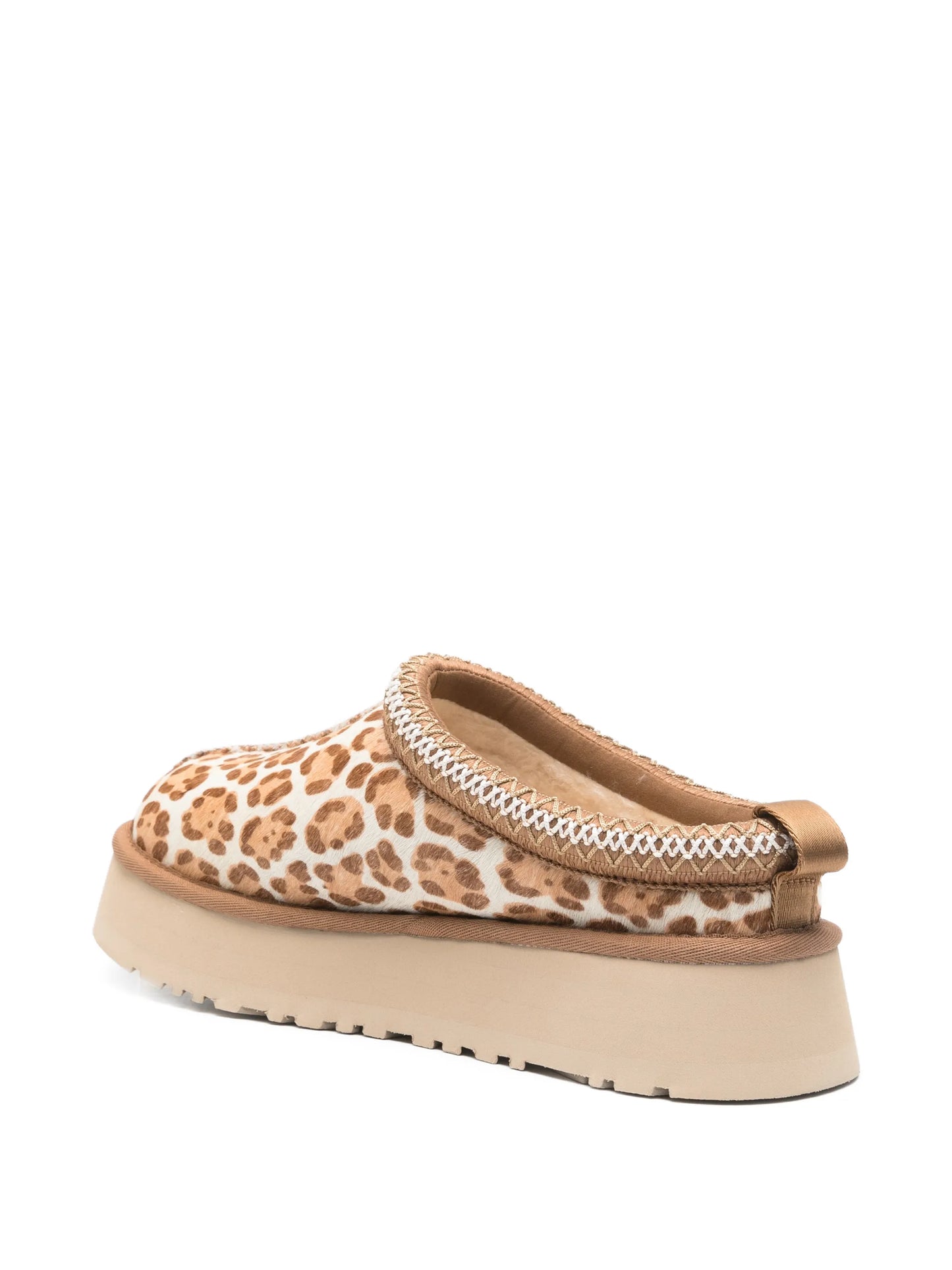 Tazz Plains leopard slippers