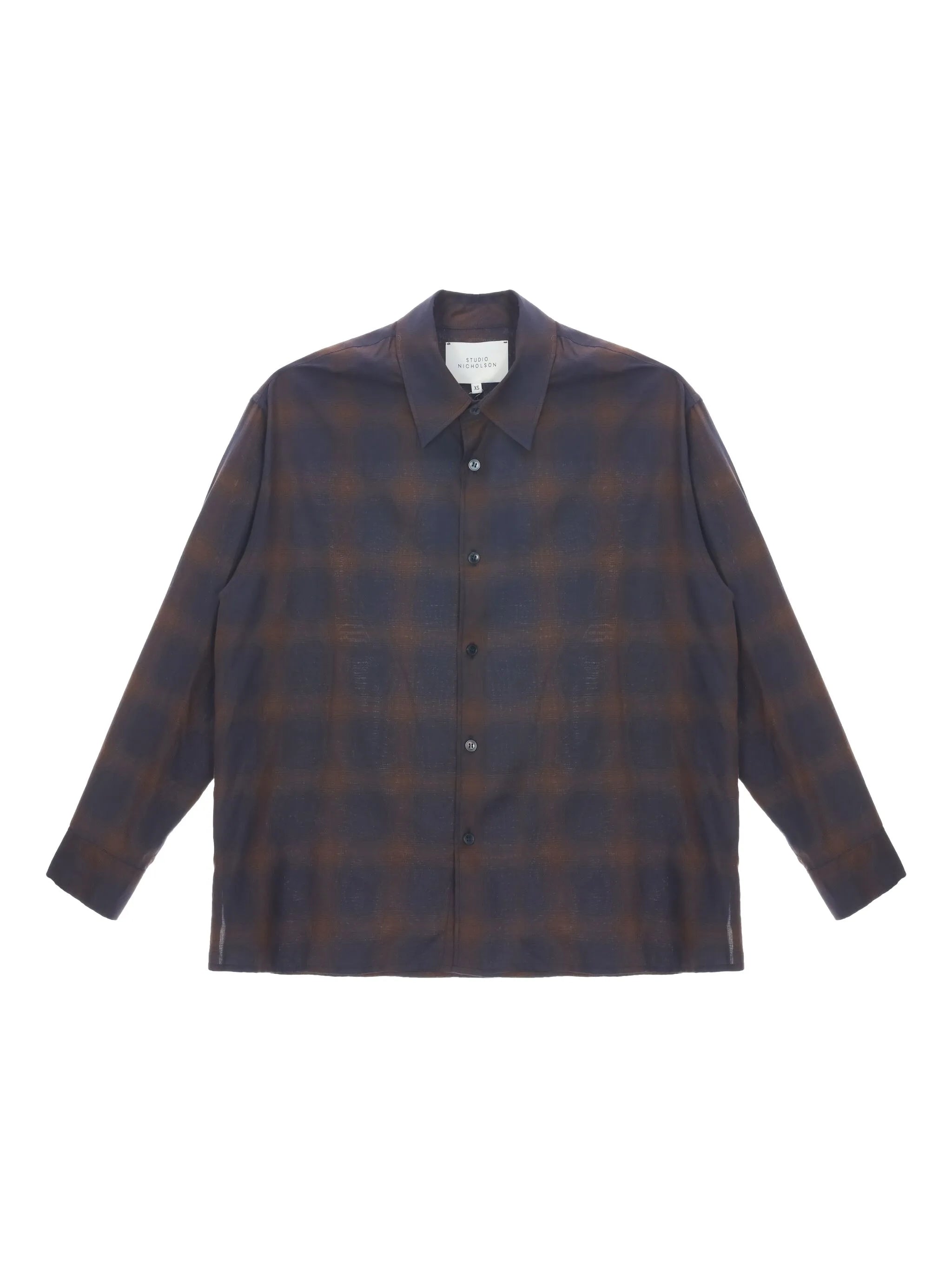 checked-pattern shirt