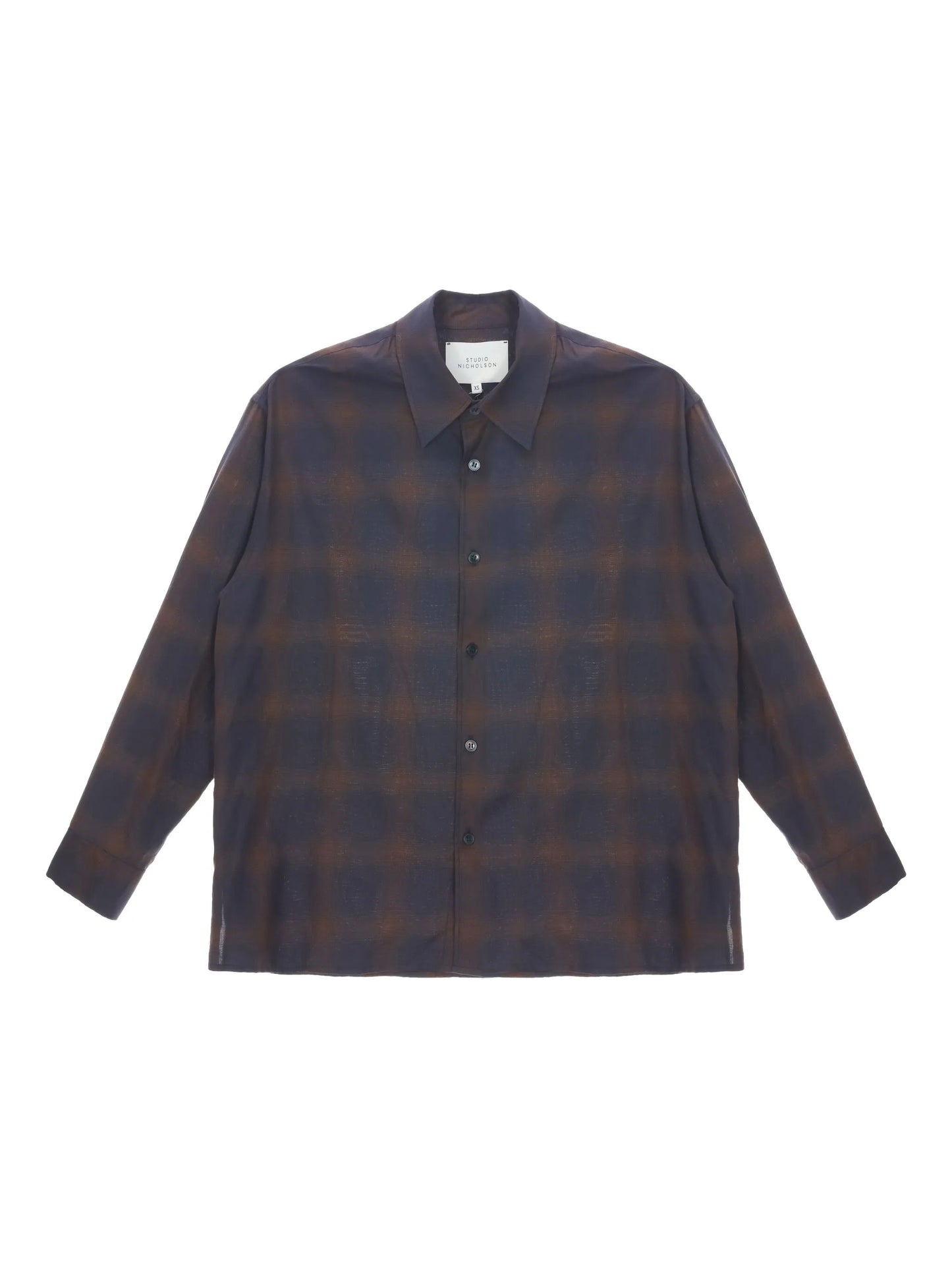 checked-pattern shirt