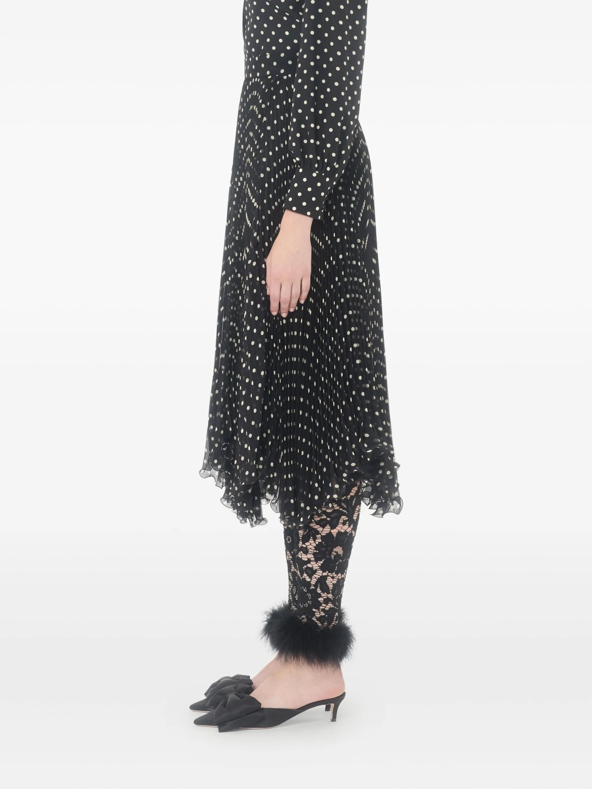 asymmetrical plusdepois midi skirt