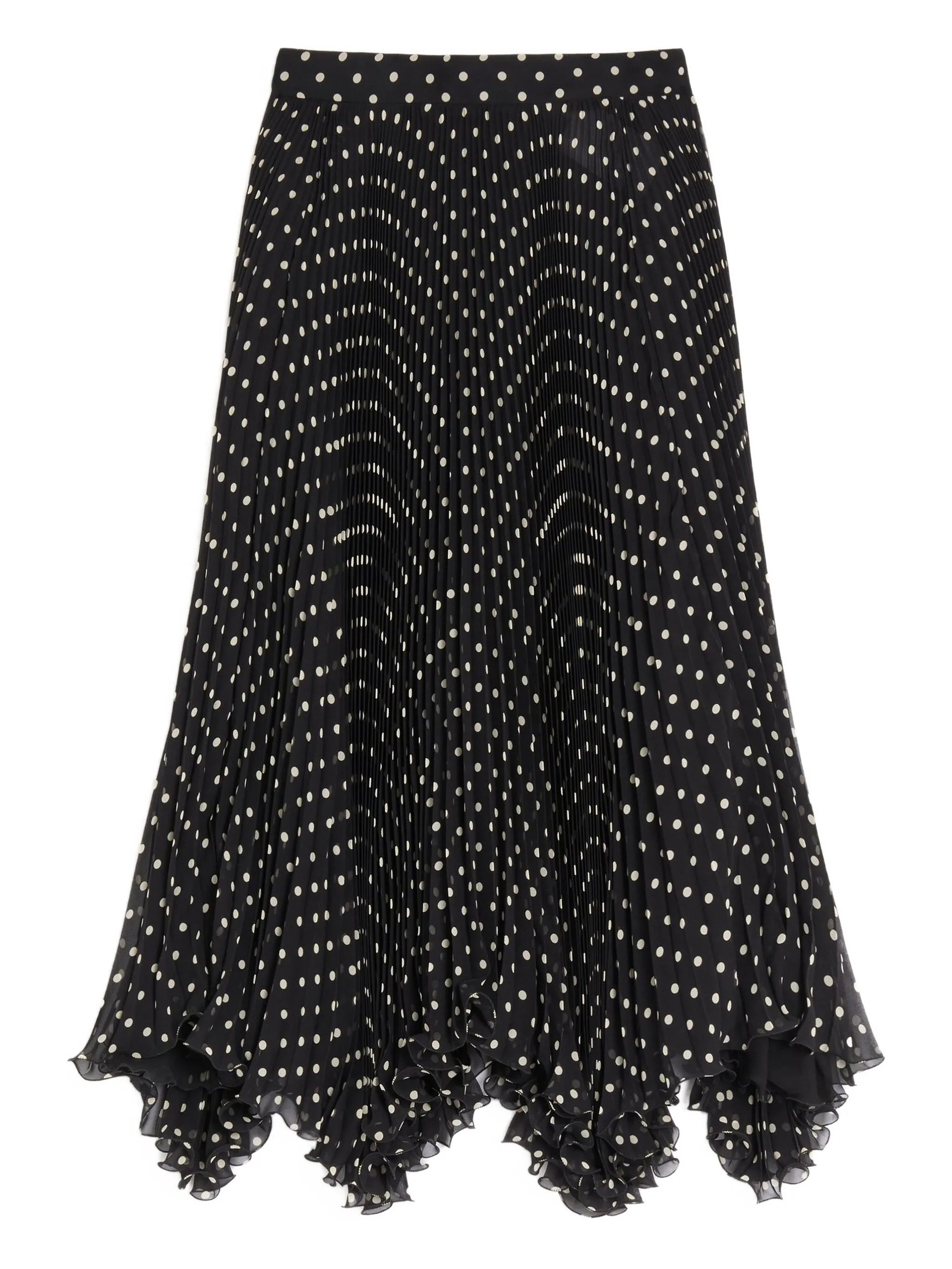 asymmetrical plusdepois midi skirt