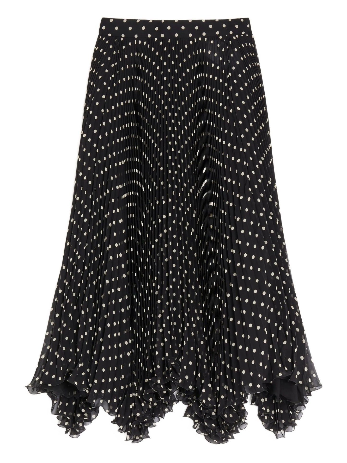 asymmetrical plusdepois midi skirt