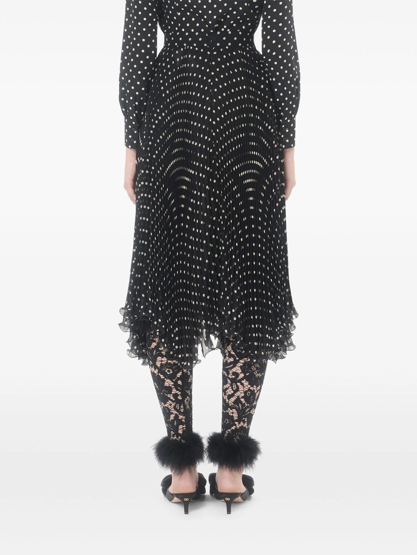 asymmetrical plusdepois midi skirt