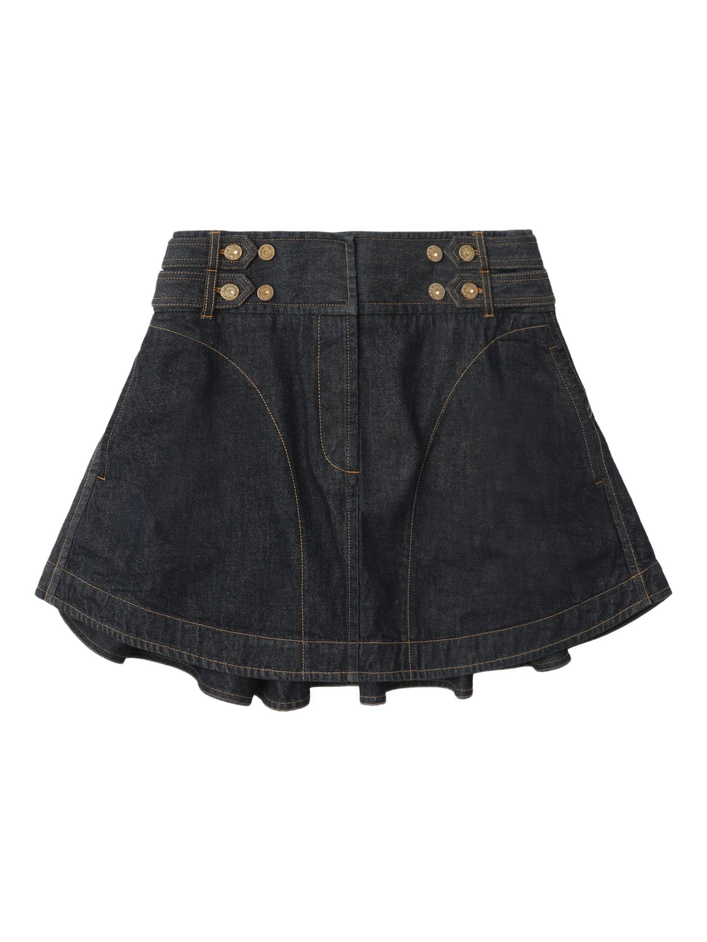 ZIM DENIM CARGO MINI SKIRT NIGHT SKY
