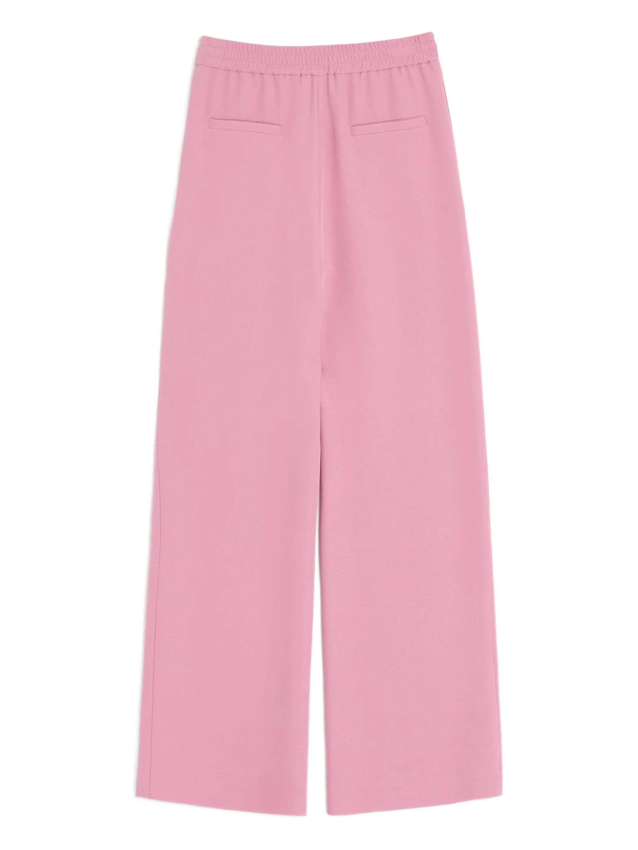 Cady elastic-waistband trousers