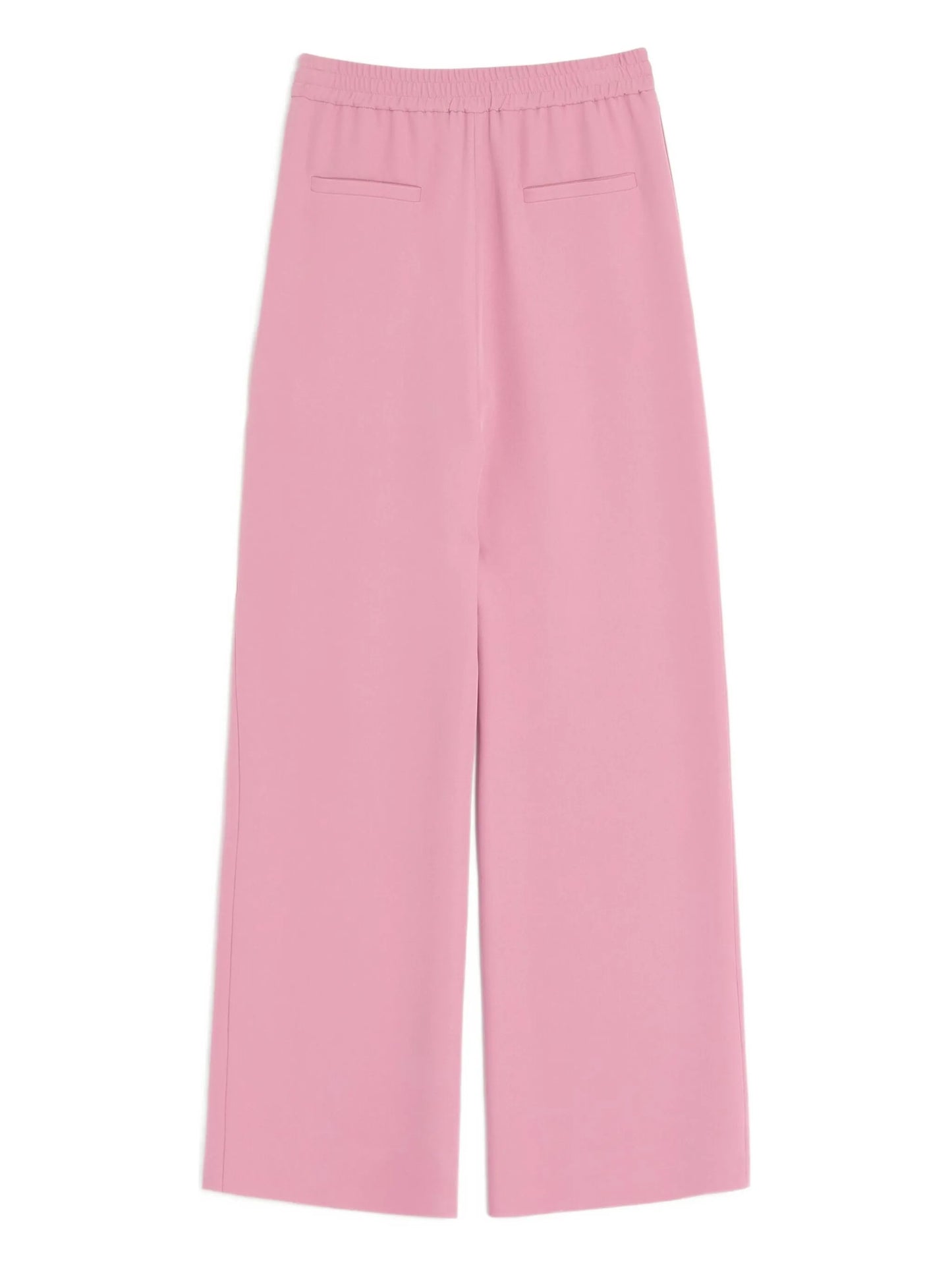 Cady elastic-waistband trousers