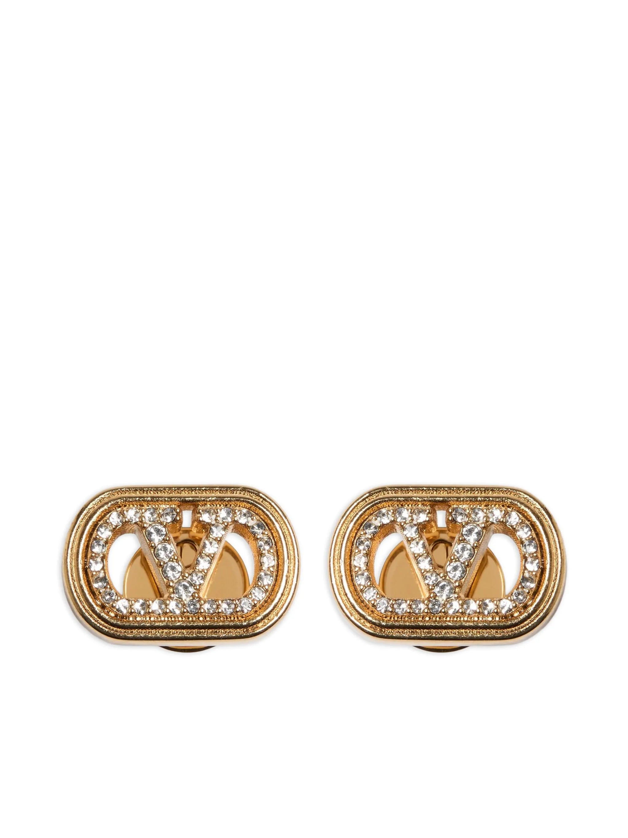 logo earrings
