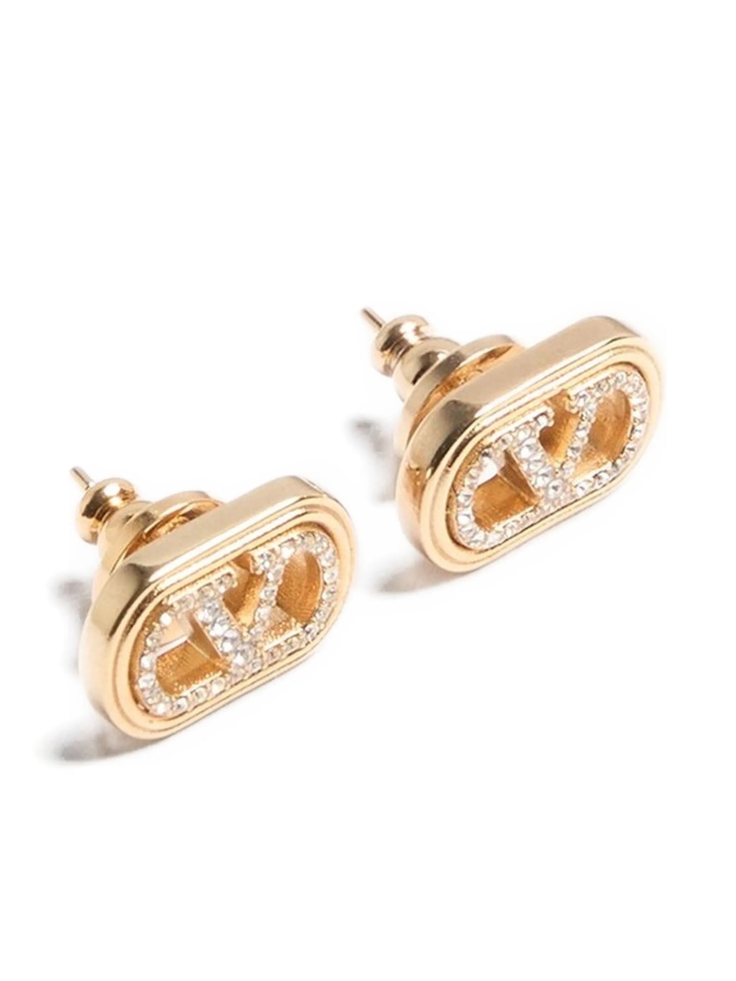 logo earrings