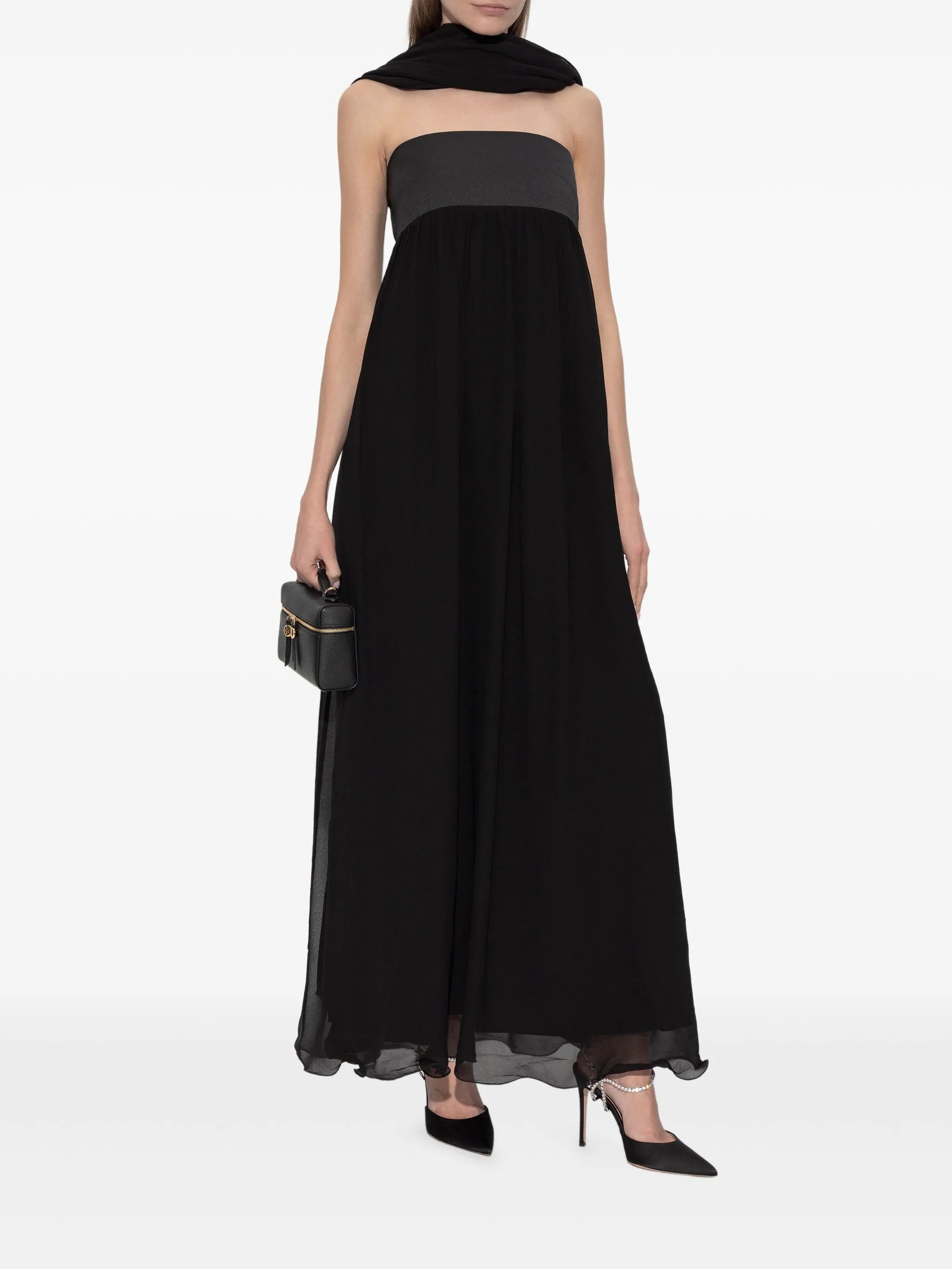 Solene strapless maxi dress