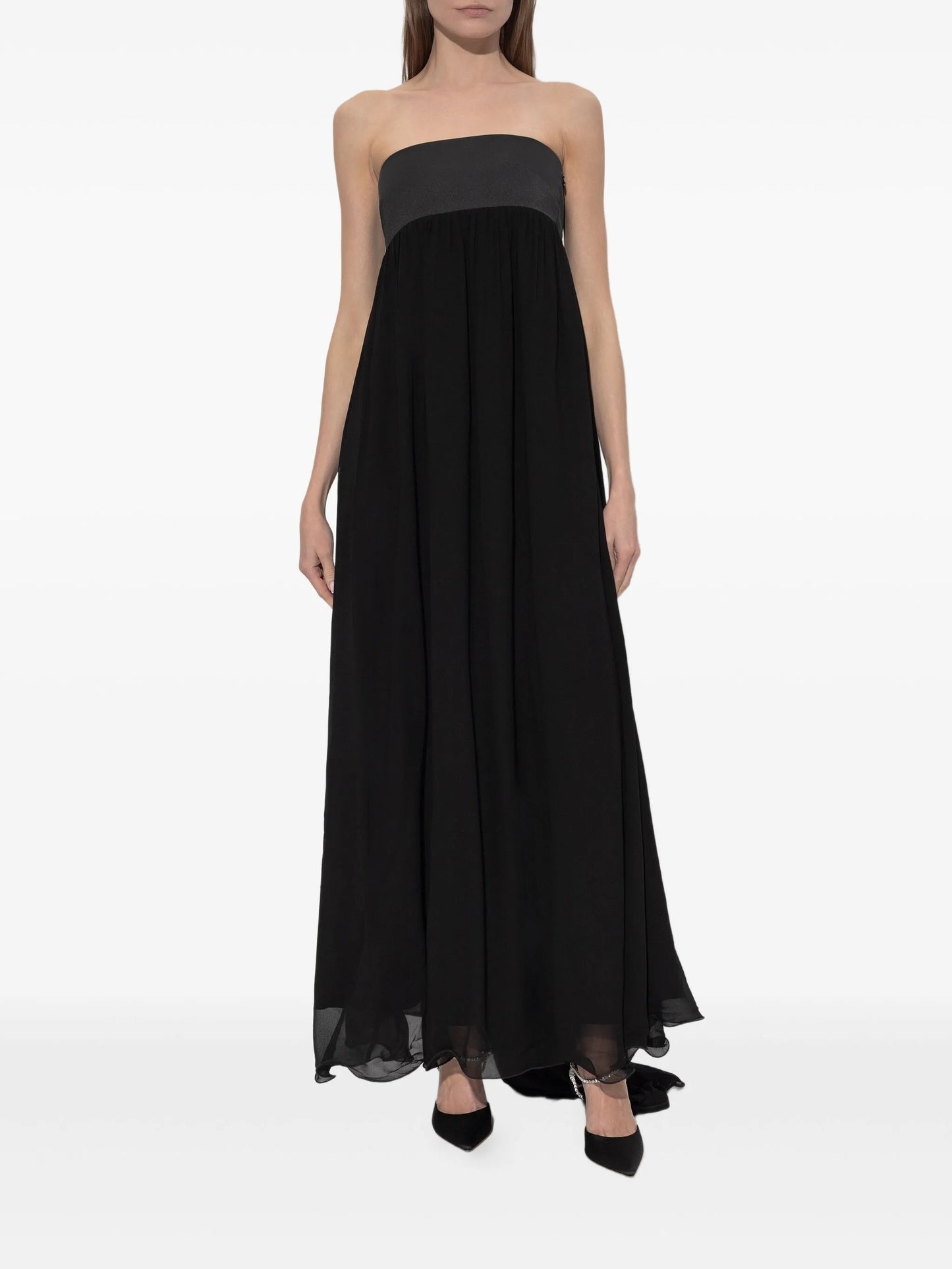 Solene strapless maxi dress