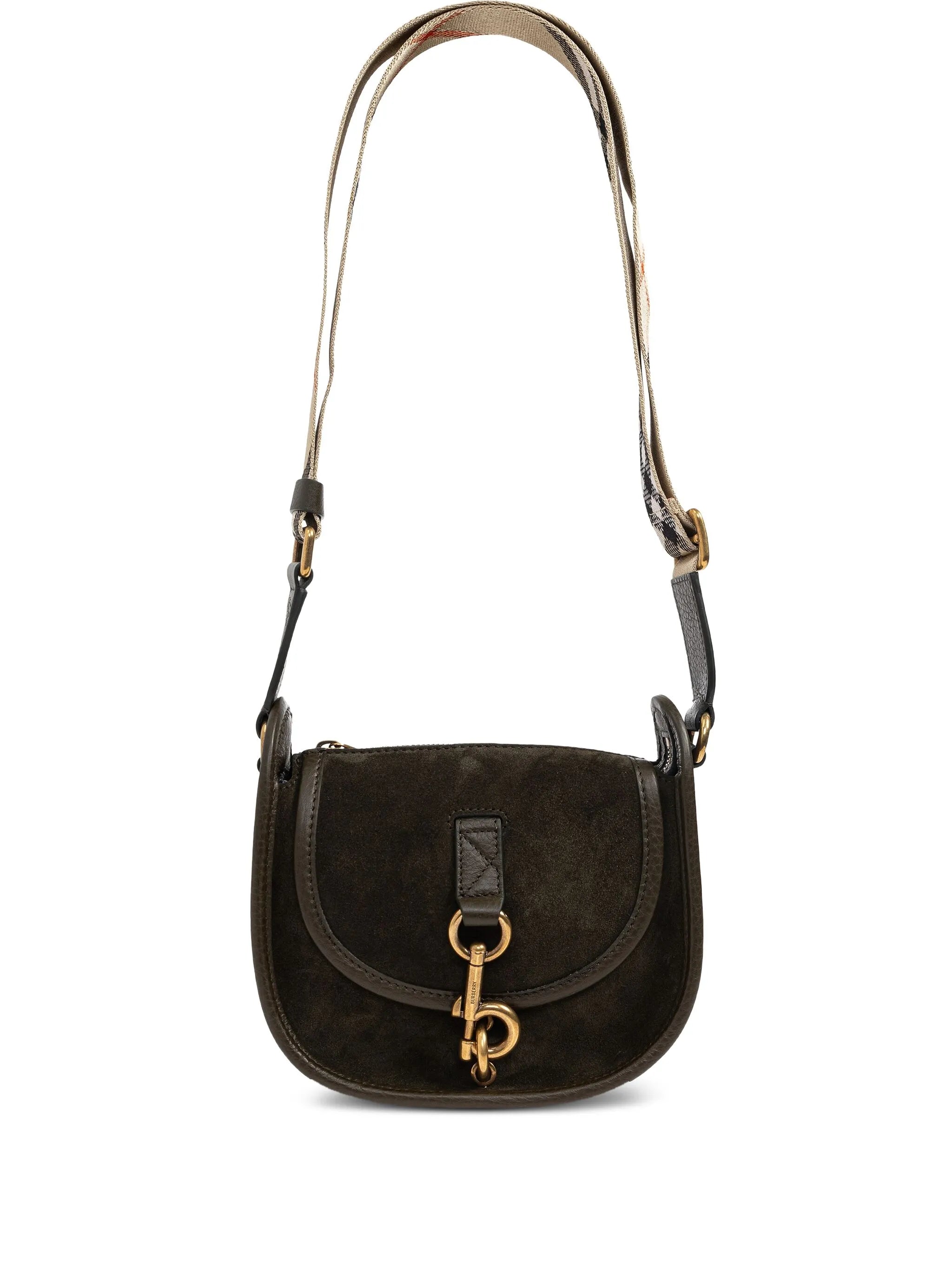 mini B Clip hook-saddle crossbody bag