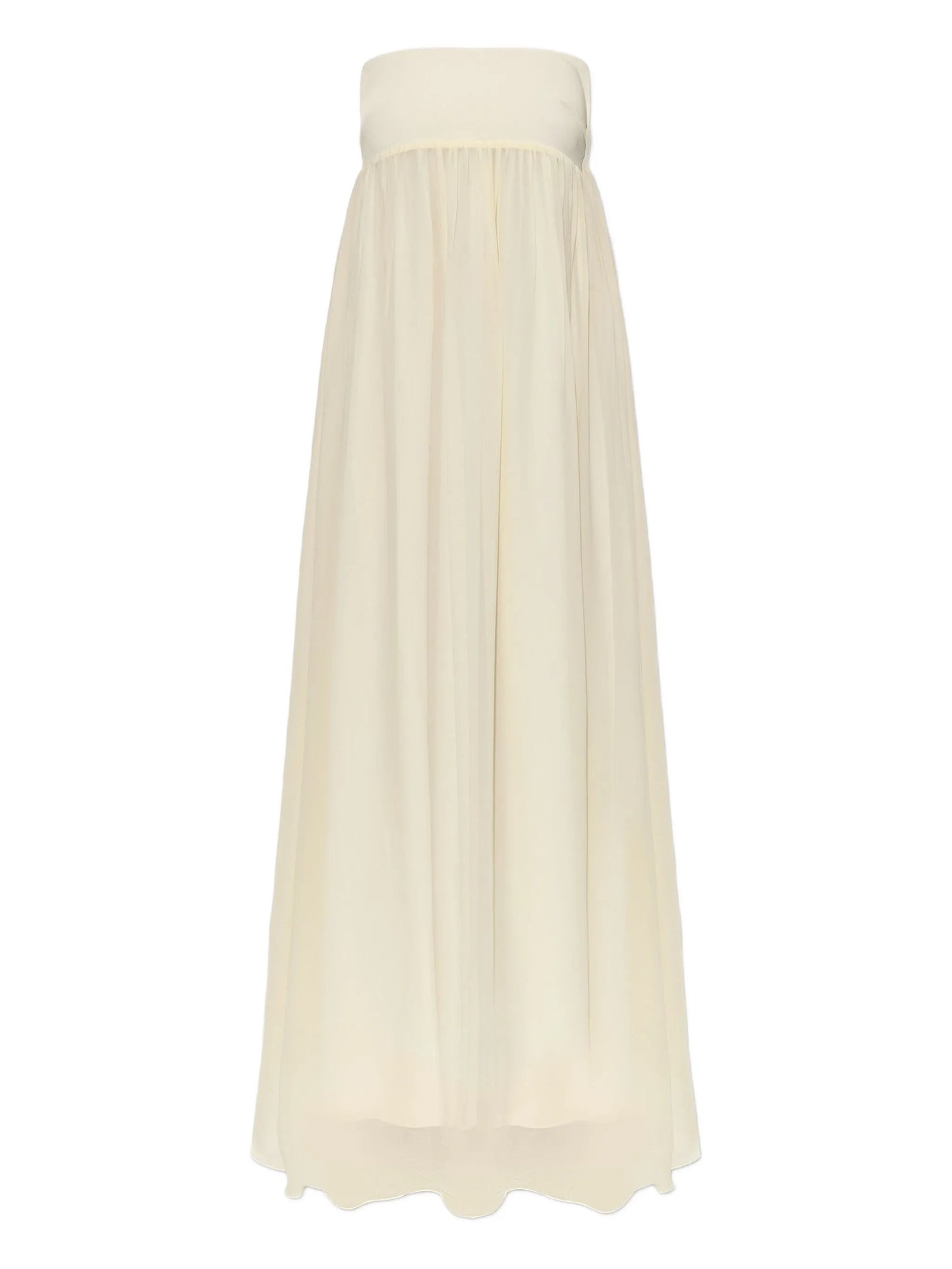 Solene strapless maxi dress