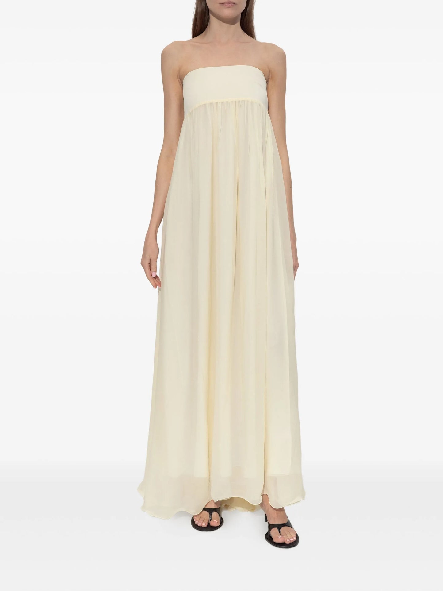 Solene strapless maxi dress