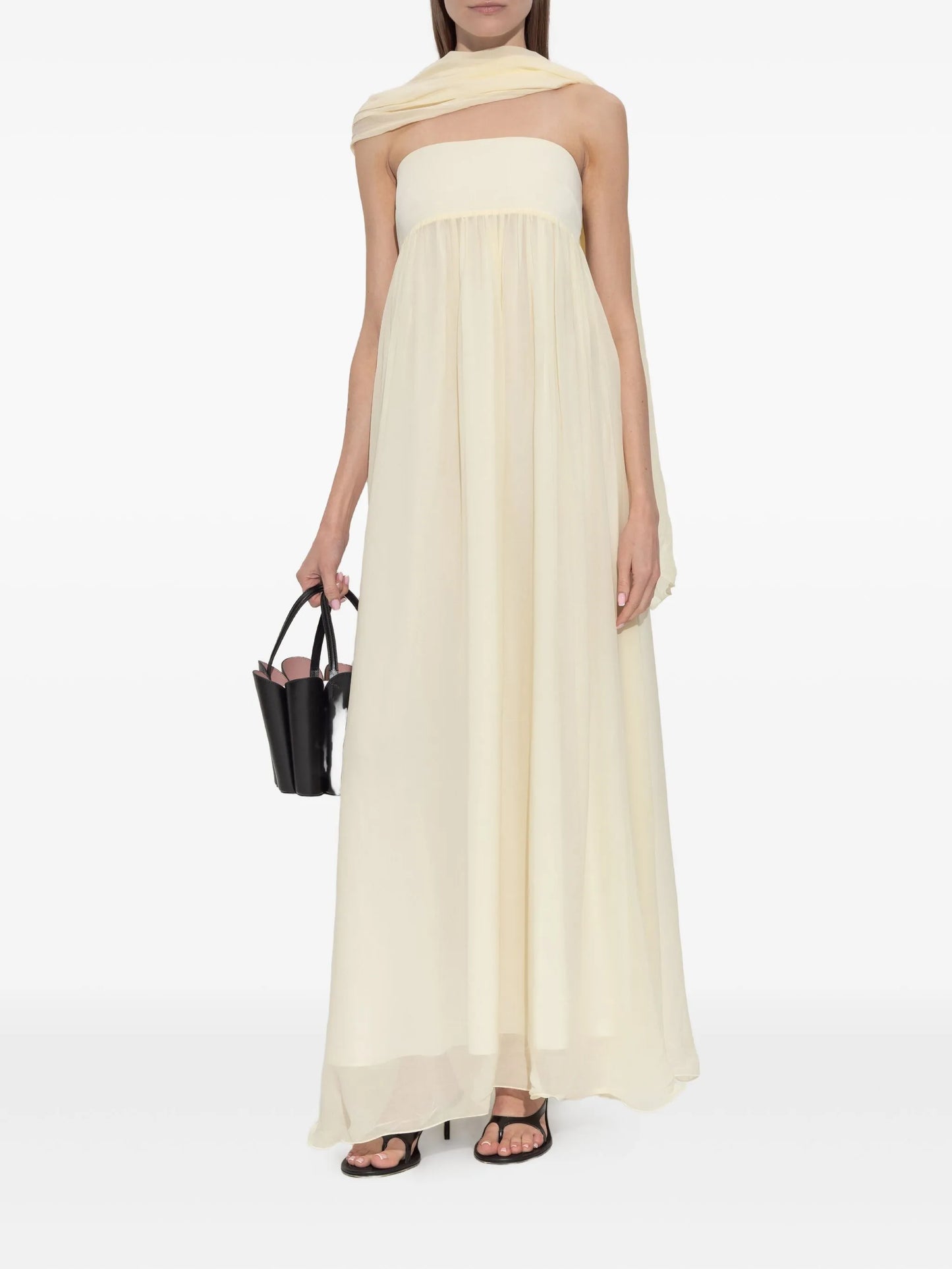 Solene strapless maxi dress